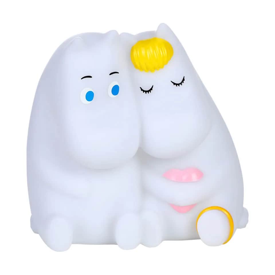 Moomin Bordlamper Natlampe - Kram i ny hvid, 1