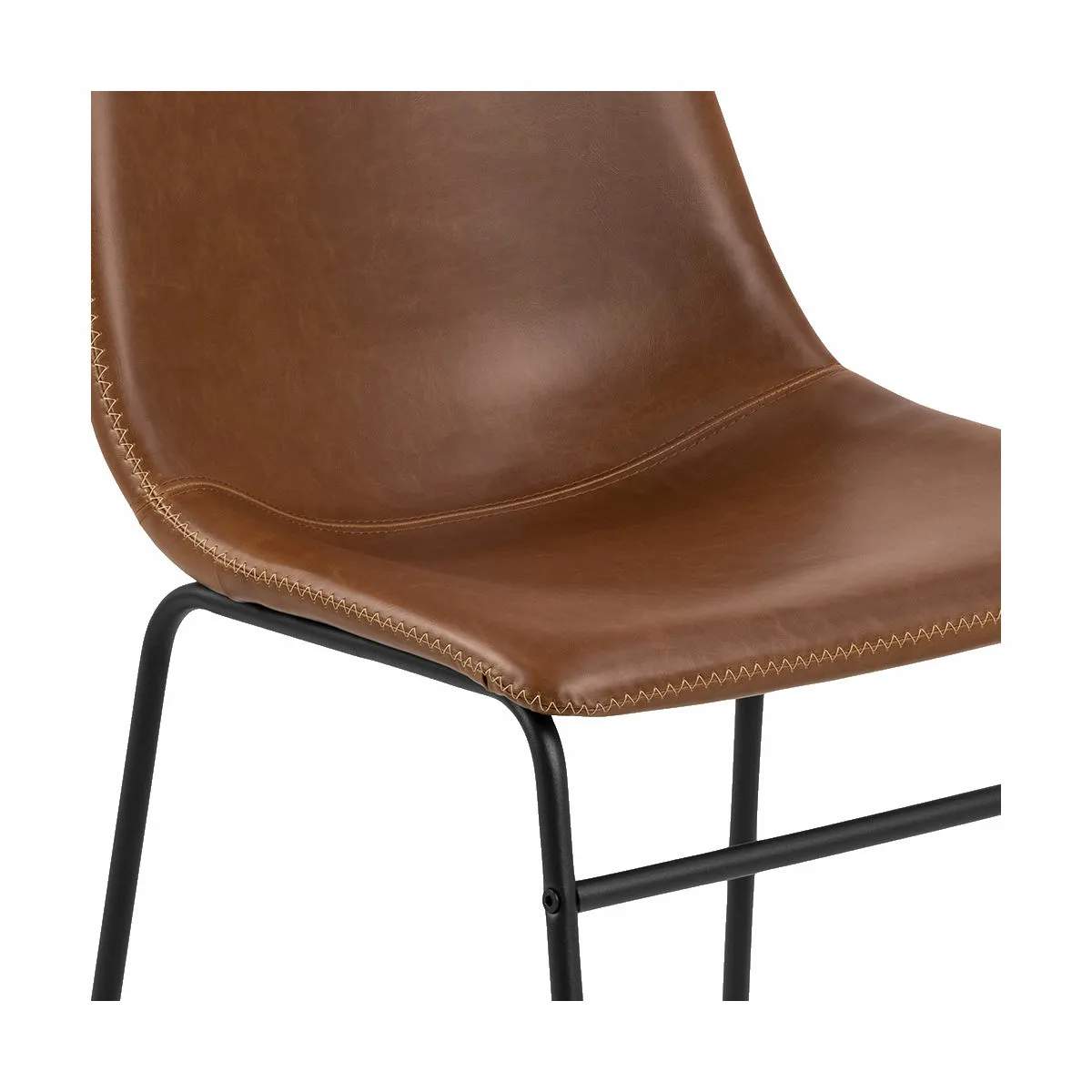 CASA Living Spisebordsstole Oregon Spisebordsstol - 2 stk. i cognac, 2