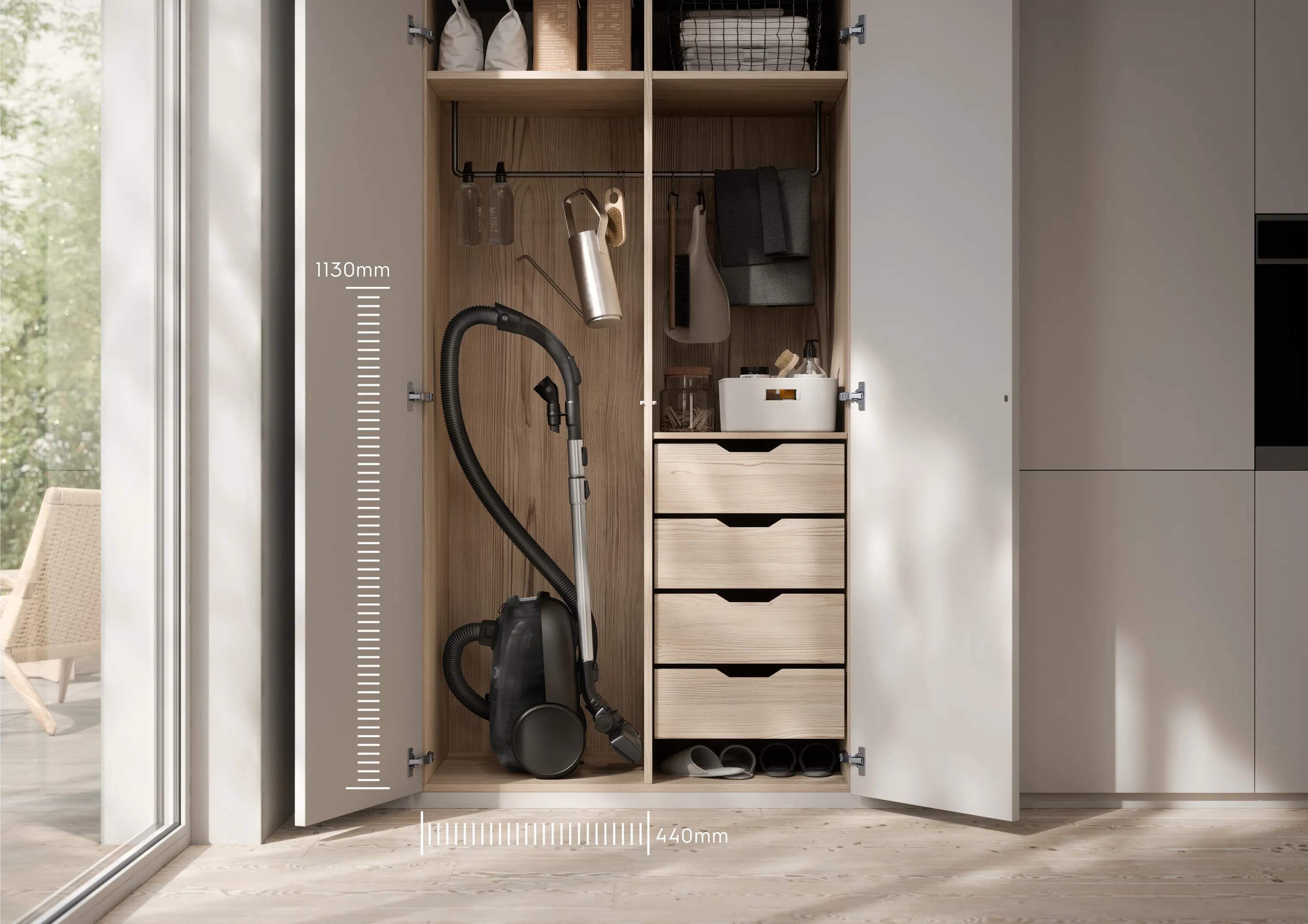 Electrolux Støvsugere 600 Støvsuger i Granite Grey Recycled, 2