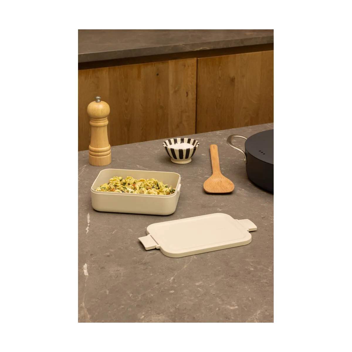 Brabantia Madkasser Make & Take Madkasse i Soft Beige, 1.1 L, 3