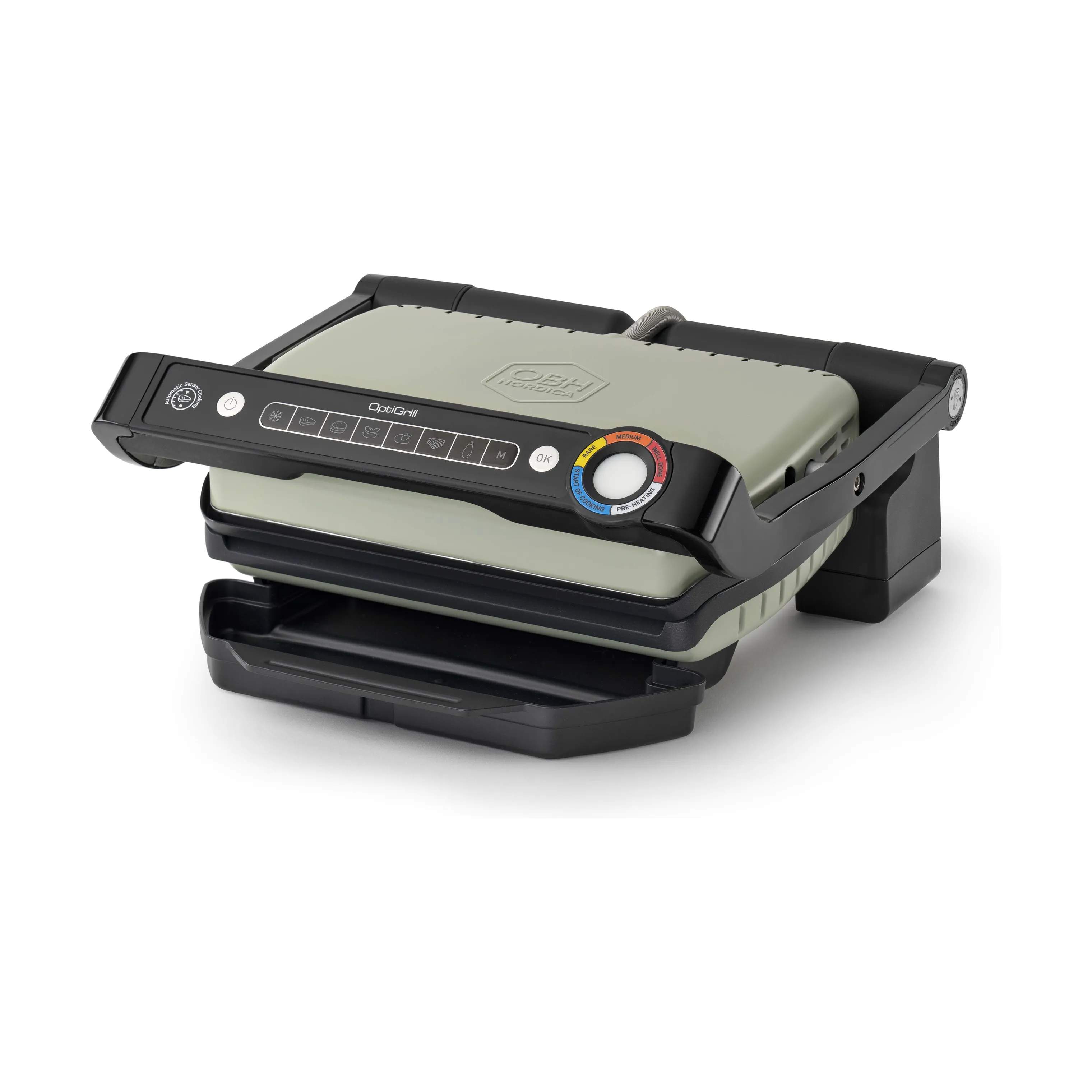 OptiGrill Eco Bordgrill, sort/grøn, large