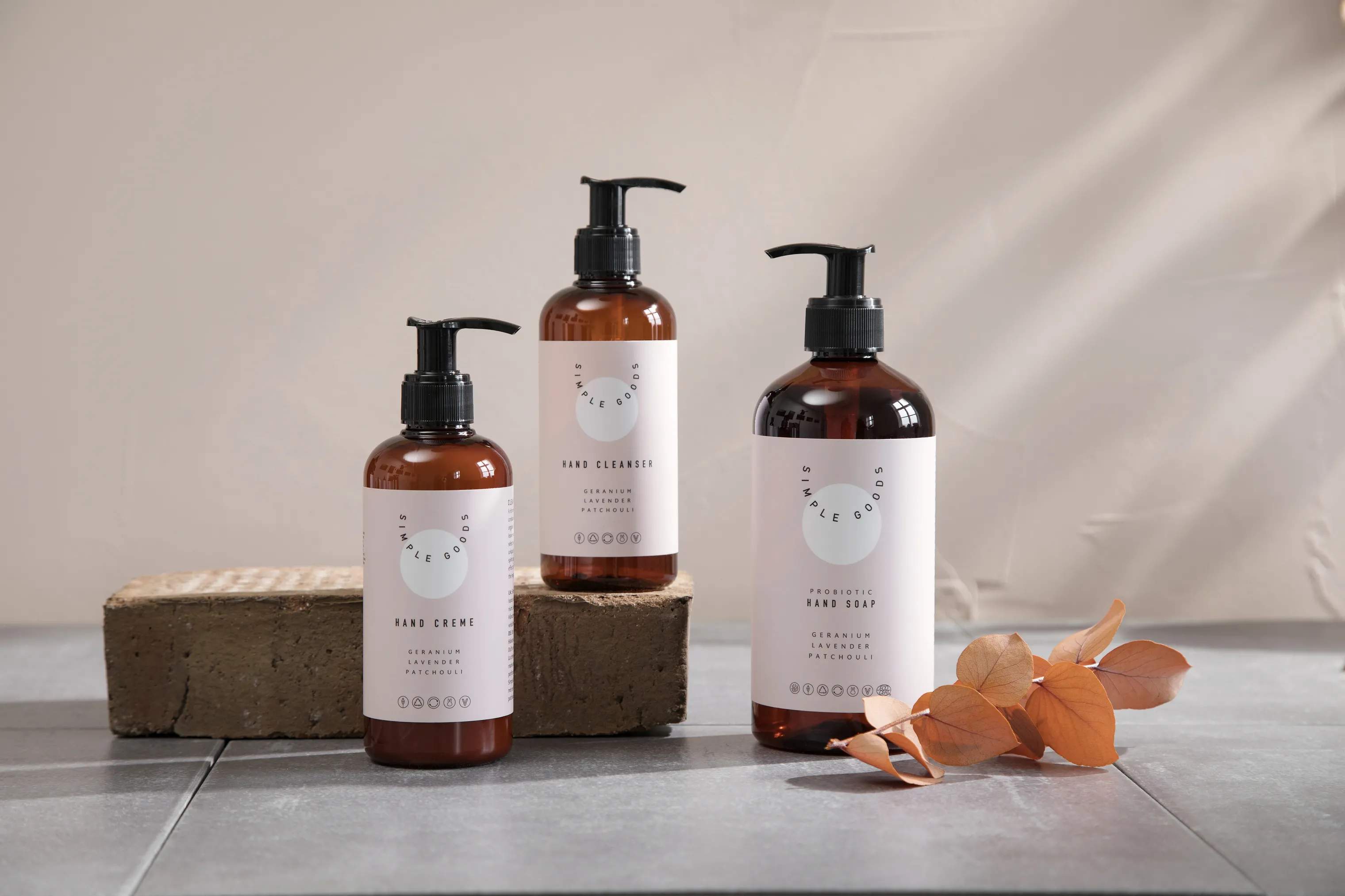 Simple Goods Håndcreme Grapefruit Håndcreme i Geranium/lavendel/patchouli, 2