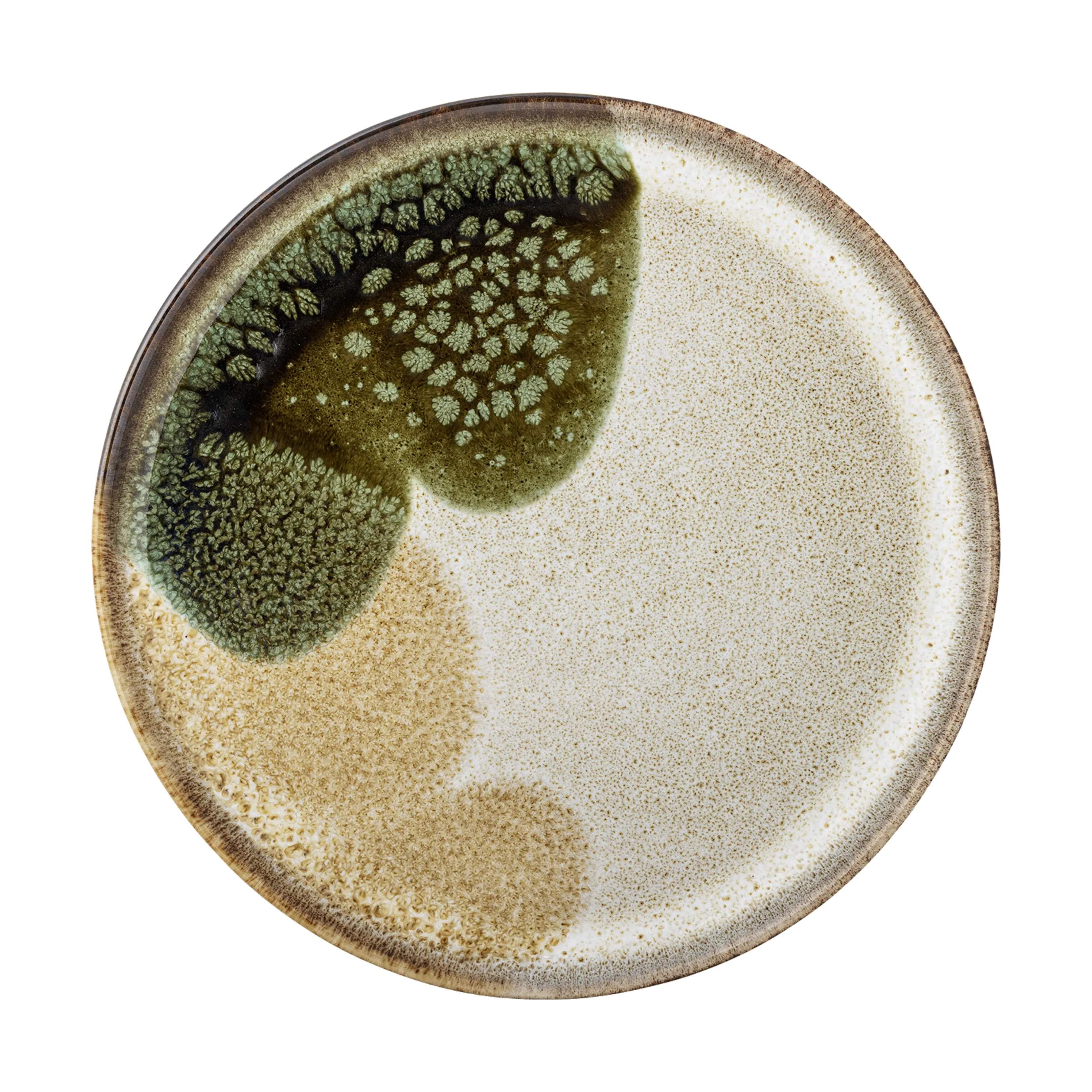 Bloomingville Frokosttallerkener Jules Tallerken i Grøn, 1