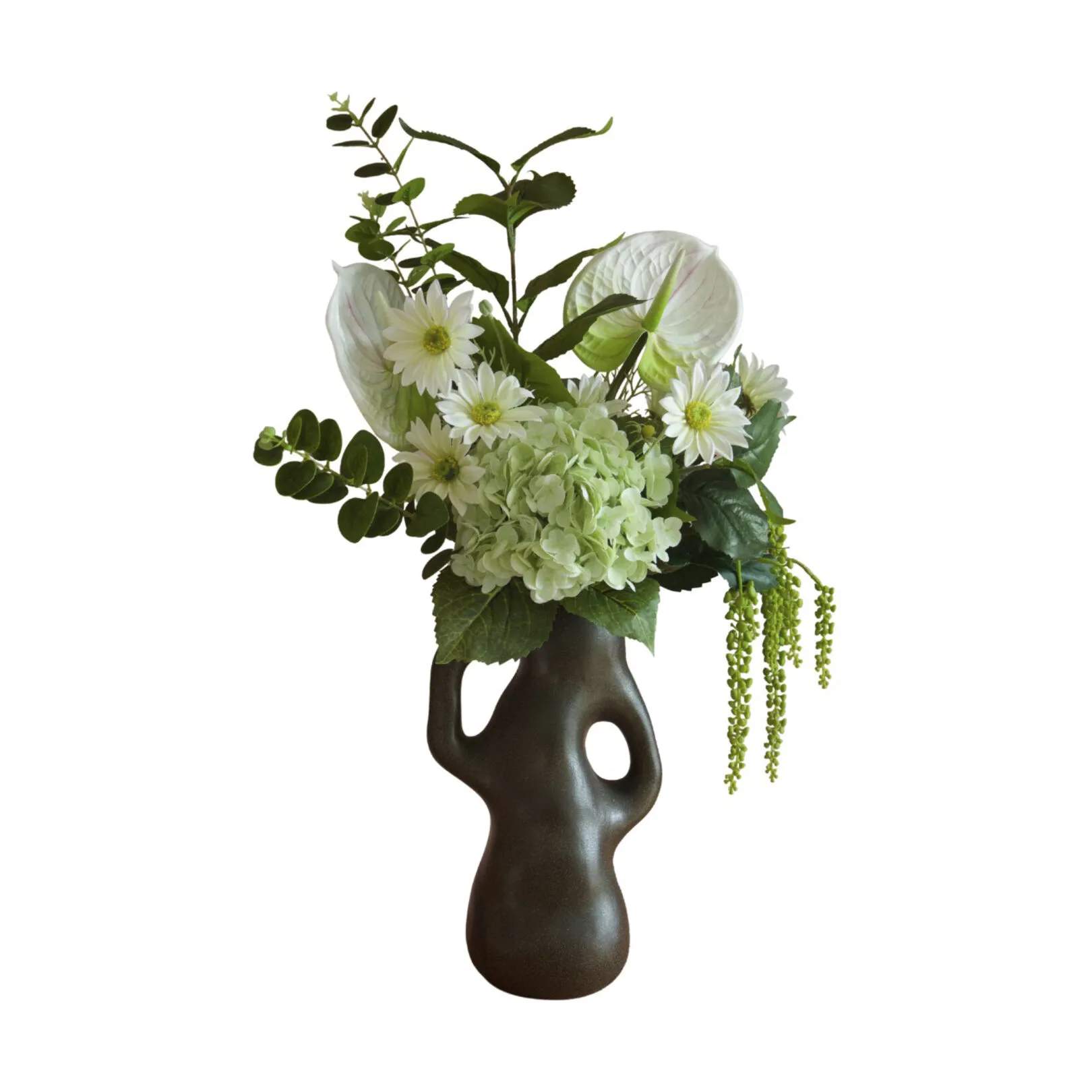 Fleuristc Kunstige blomster Fresh Mint Buket i 8 stilke, 1