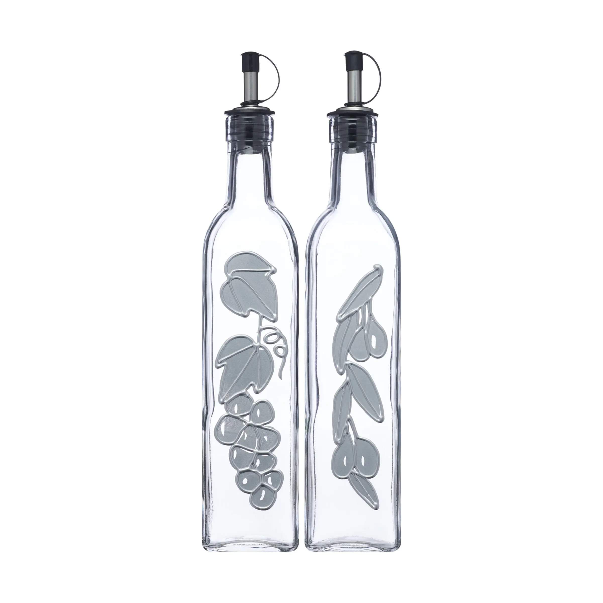 KitchenCraft Olie- og eddikeflasker World of Flavours Olie/Edikkesæt - 2 dele i Klar, 1