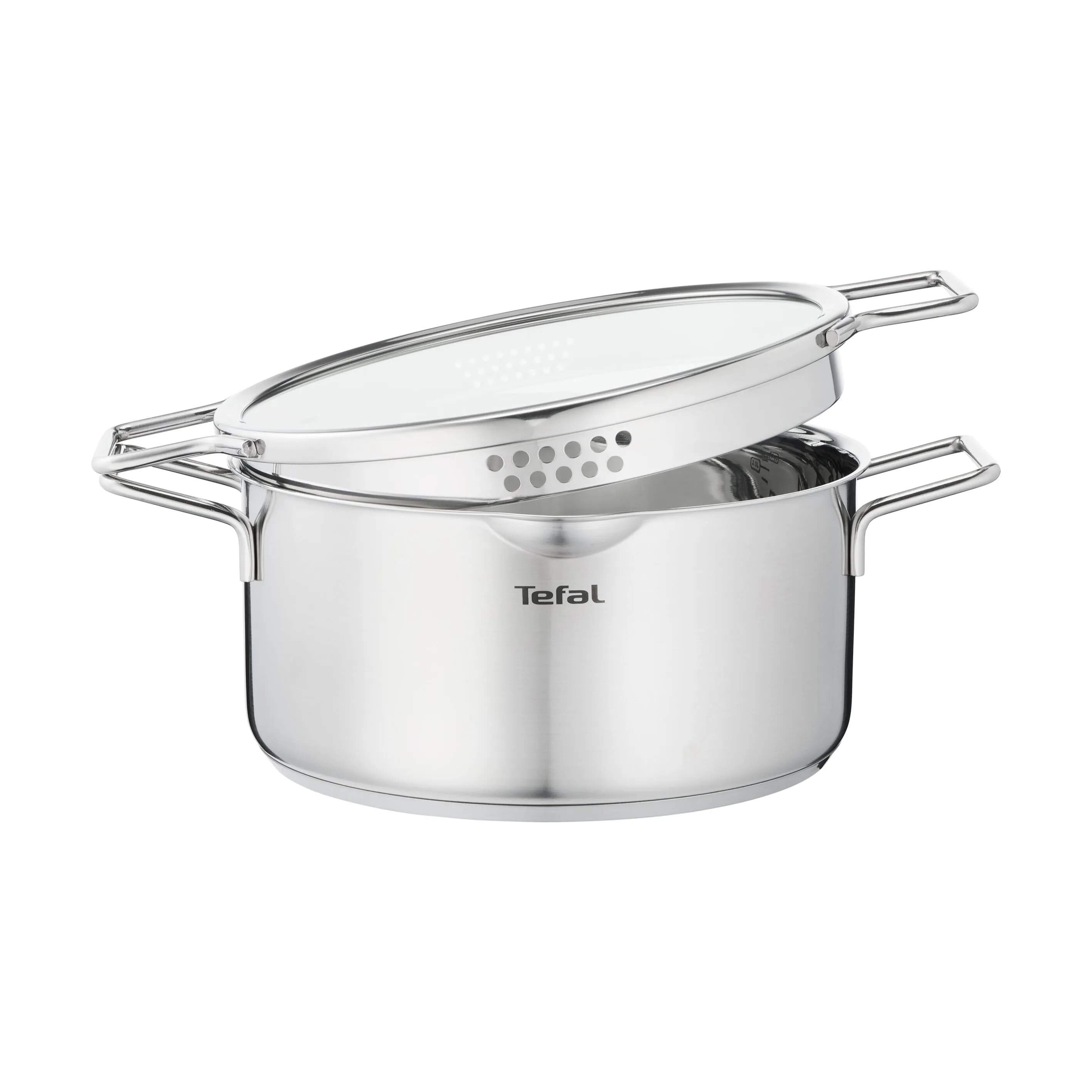 Tefal Gryder Nordica Gryde m. glaslåg i 4,8 L, 4