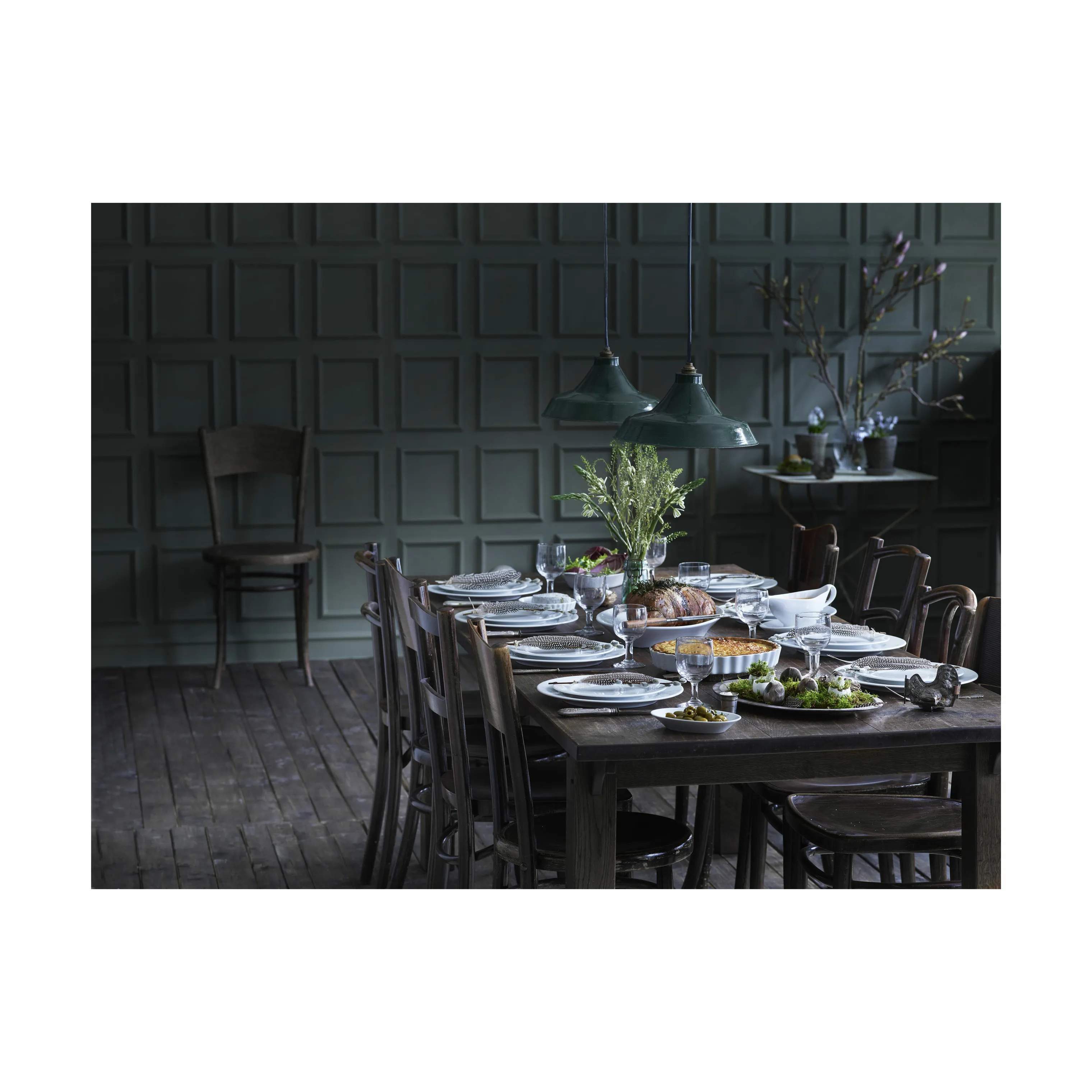 Pillivuyt Frokosttallerkener Sancerre Frokosttallerken i Hvid, 22 cm, 6