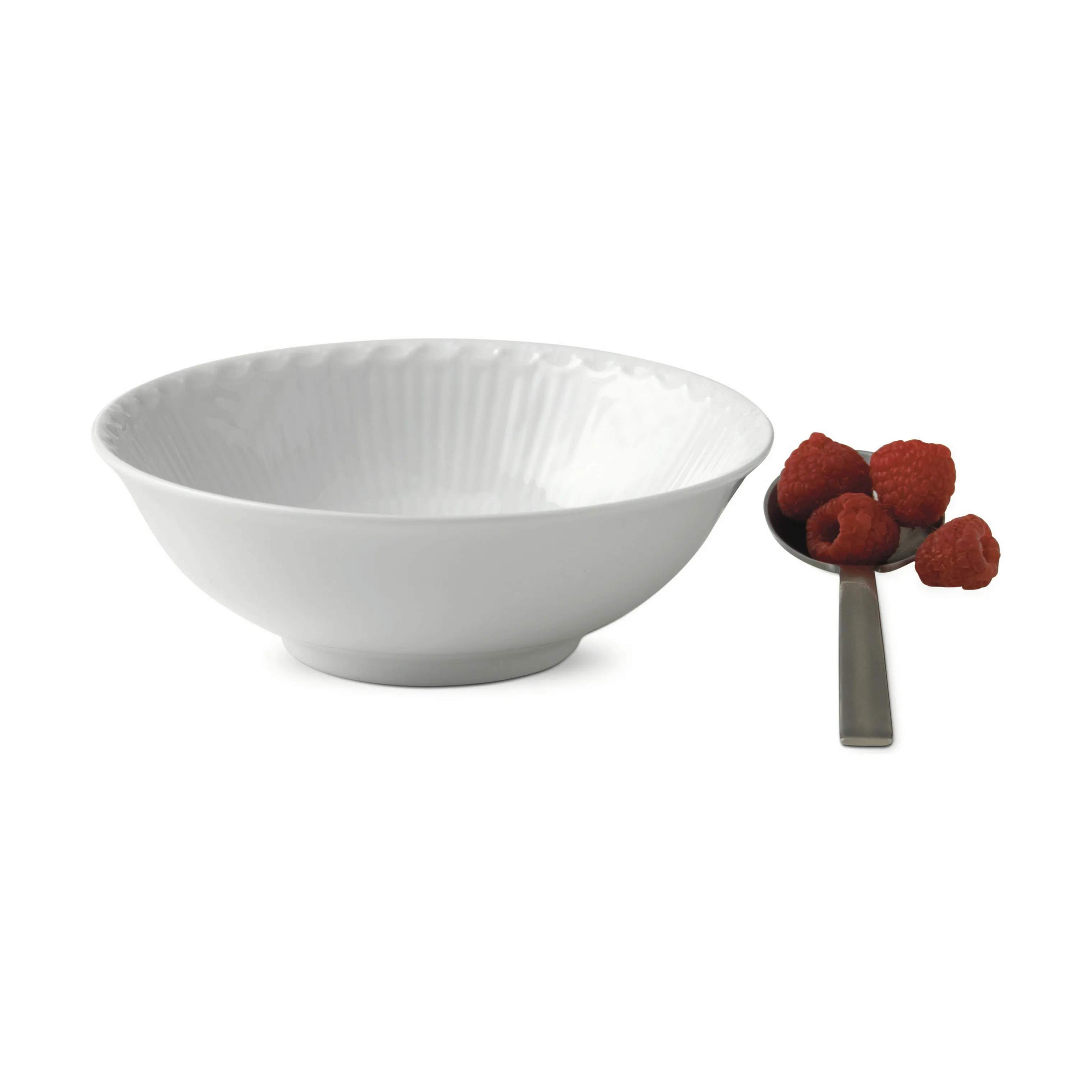 Royal Copenhagen Serveringsskåle Hvid Halvblonde Skål i Hvid, 16 cm, 4
