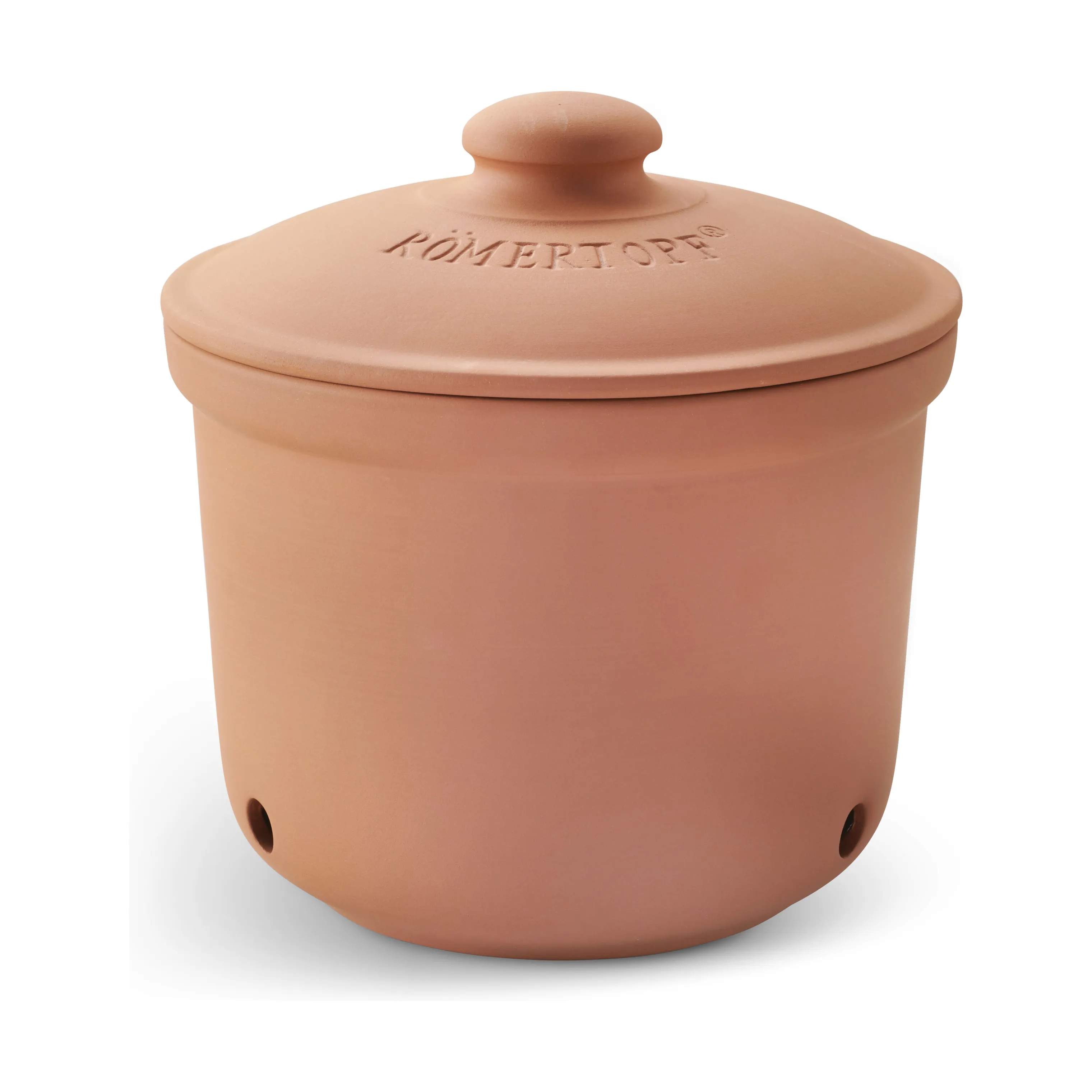 Opbevaringskrukke - Maxi, terracotta, large