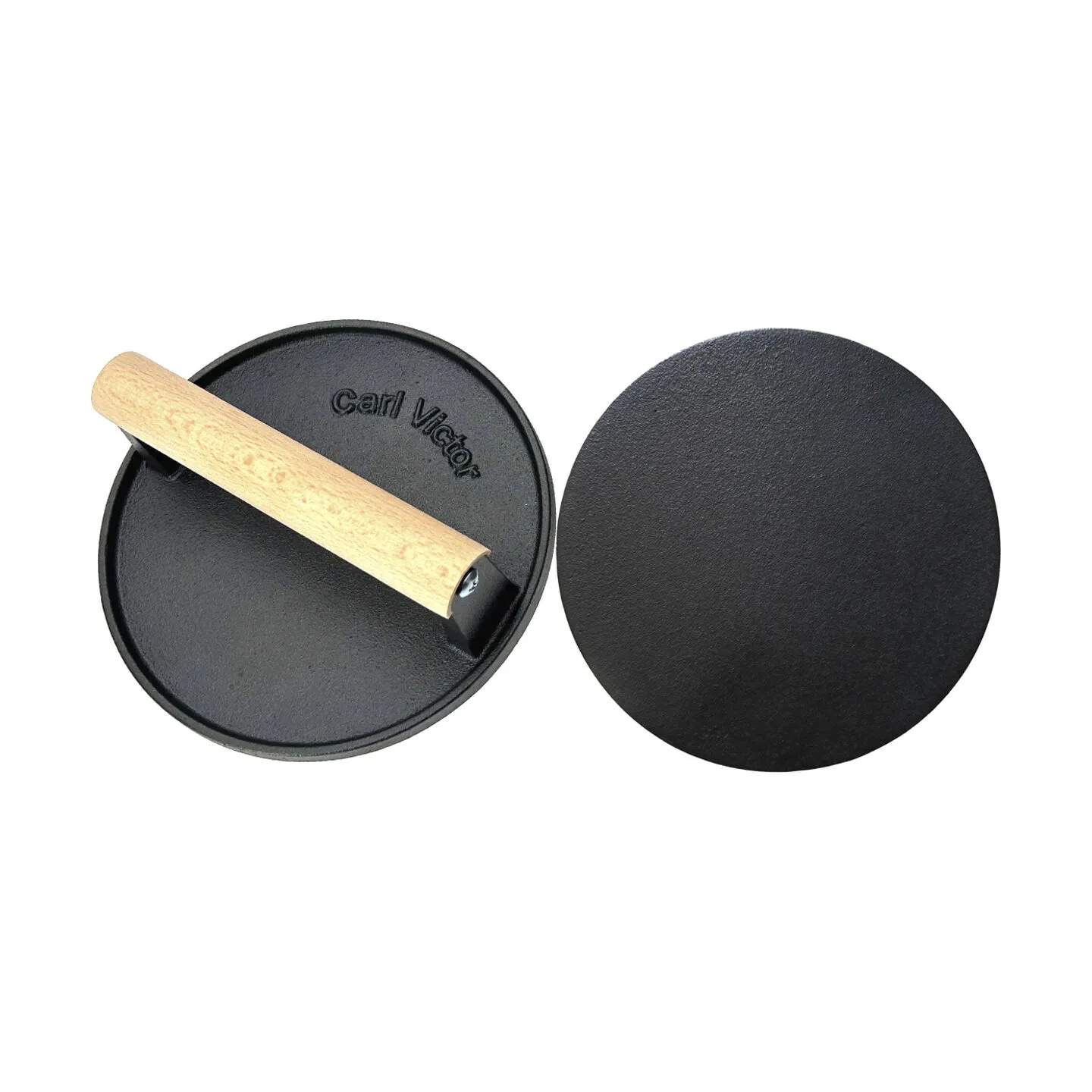 Carl Victor Grillredskaber Burgerpresser i Sort/Flad overflade, 1