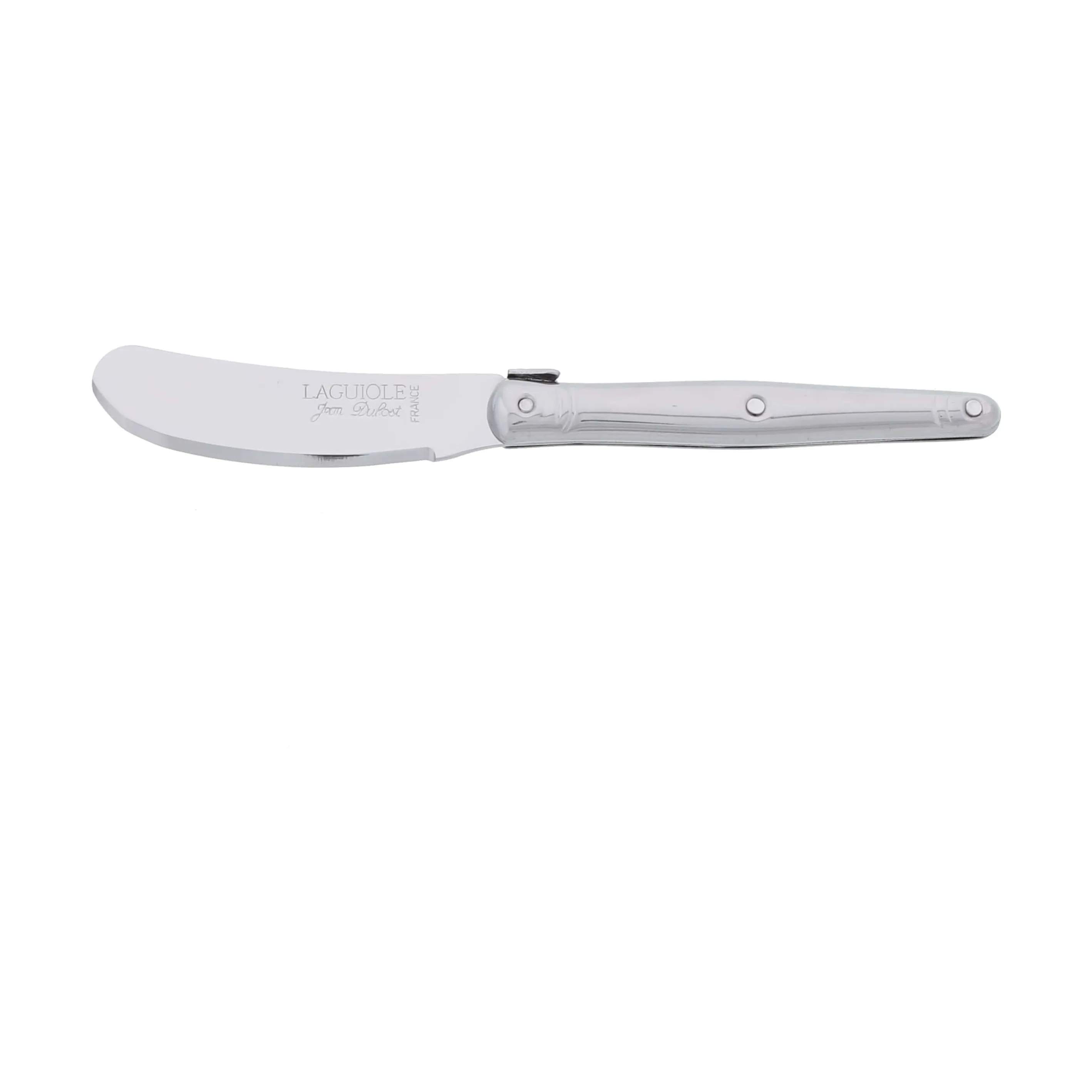 Smørkniv, stål/sølv, large