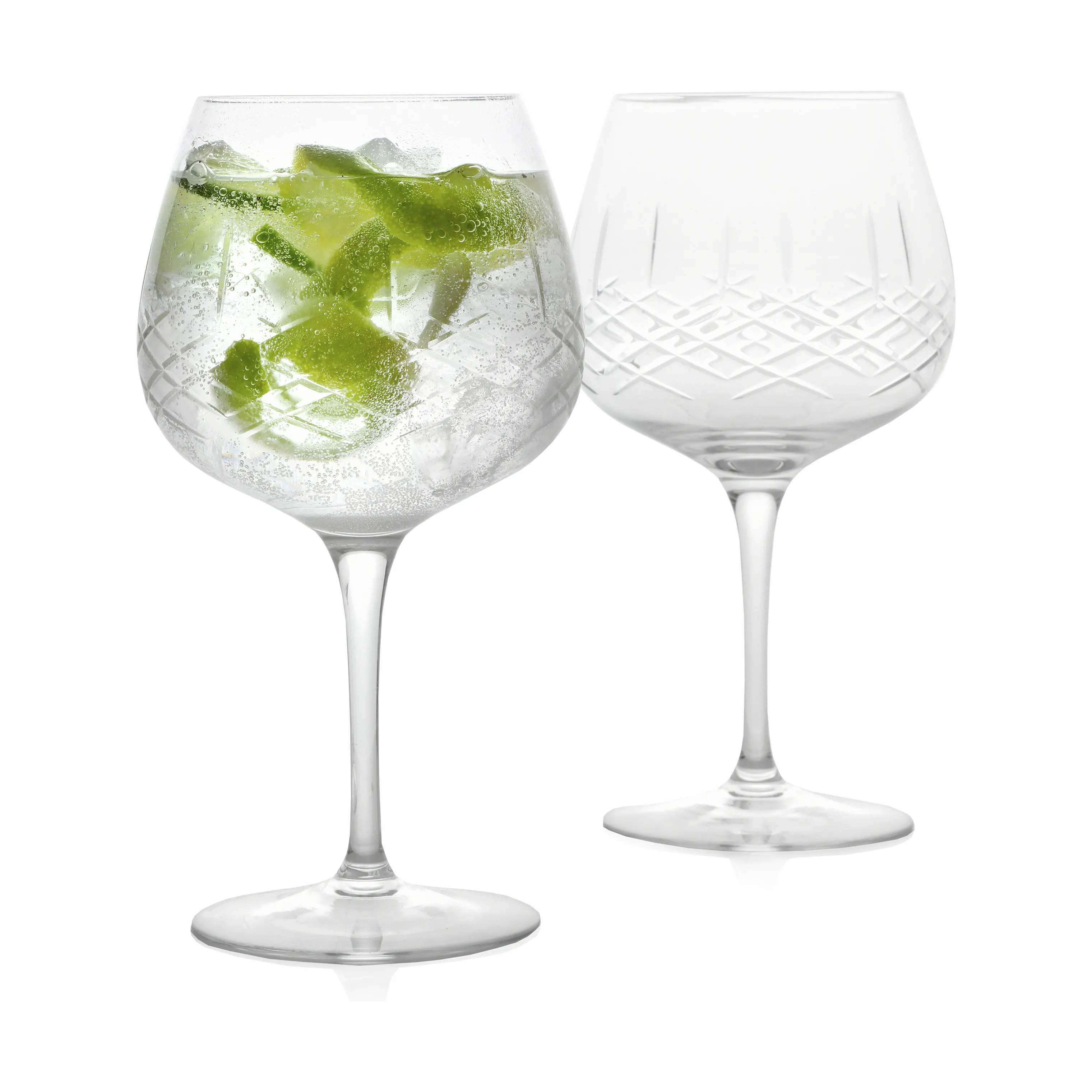 erik bagger a/s Ginglas XO Ginglas - 2 stk. i Klar, 68 cl, 1