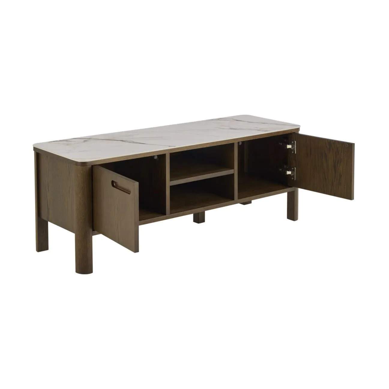 CASA Living TV-borde Southampton Tv-bord i Brun, 4