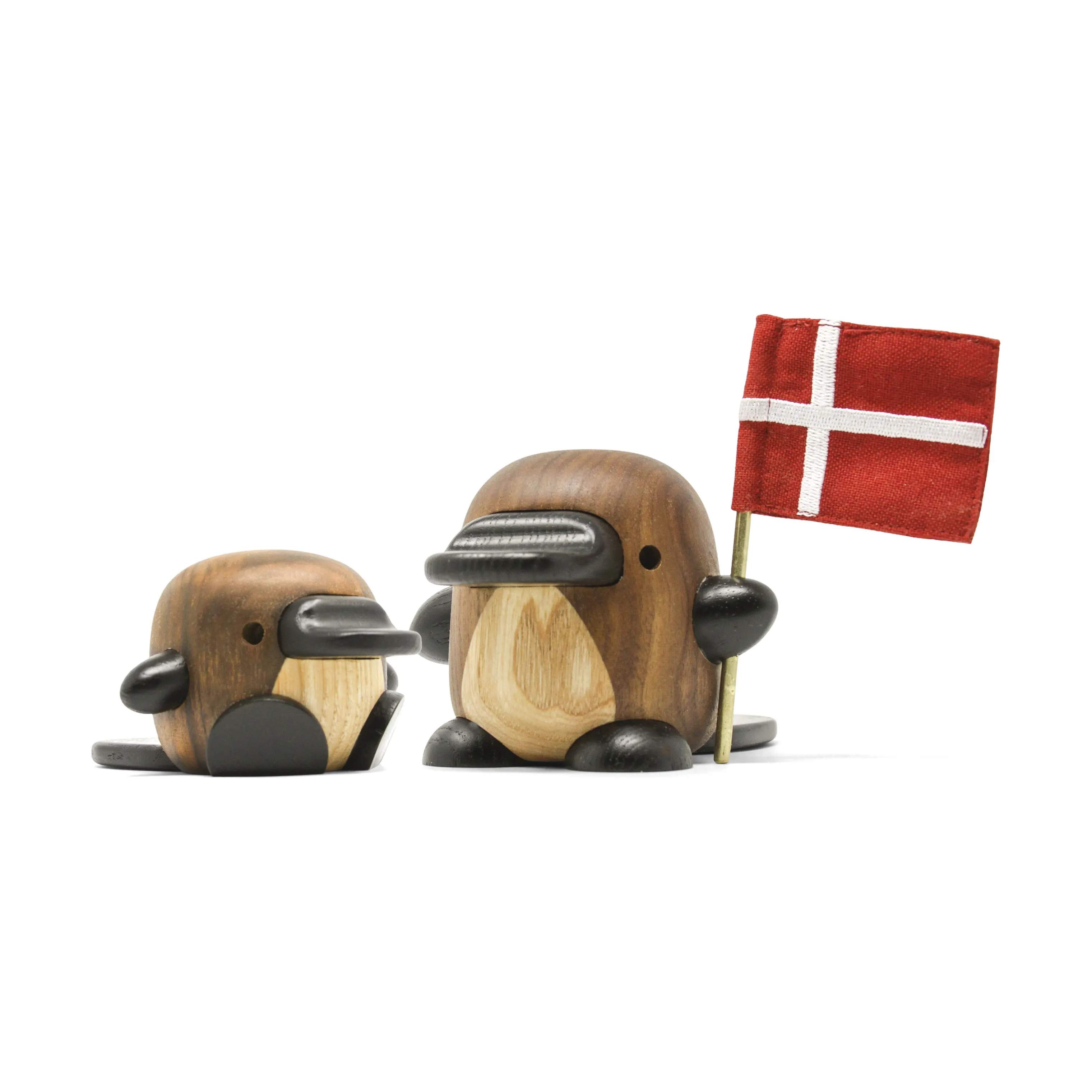 FableWood Dyrefigurer Næbdyr - Mary i Valnød/Ask, 4