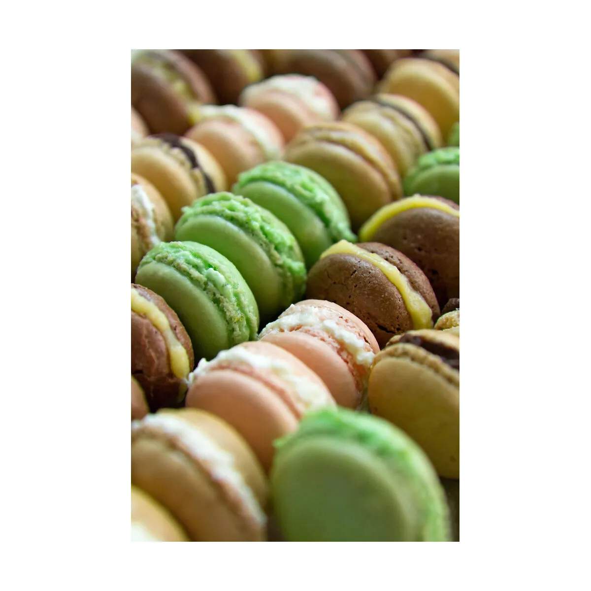 Lékué Bageredskaber Macaron bagesæt i Brun/klar, 4