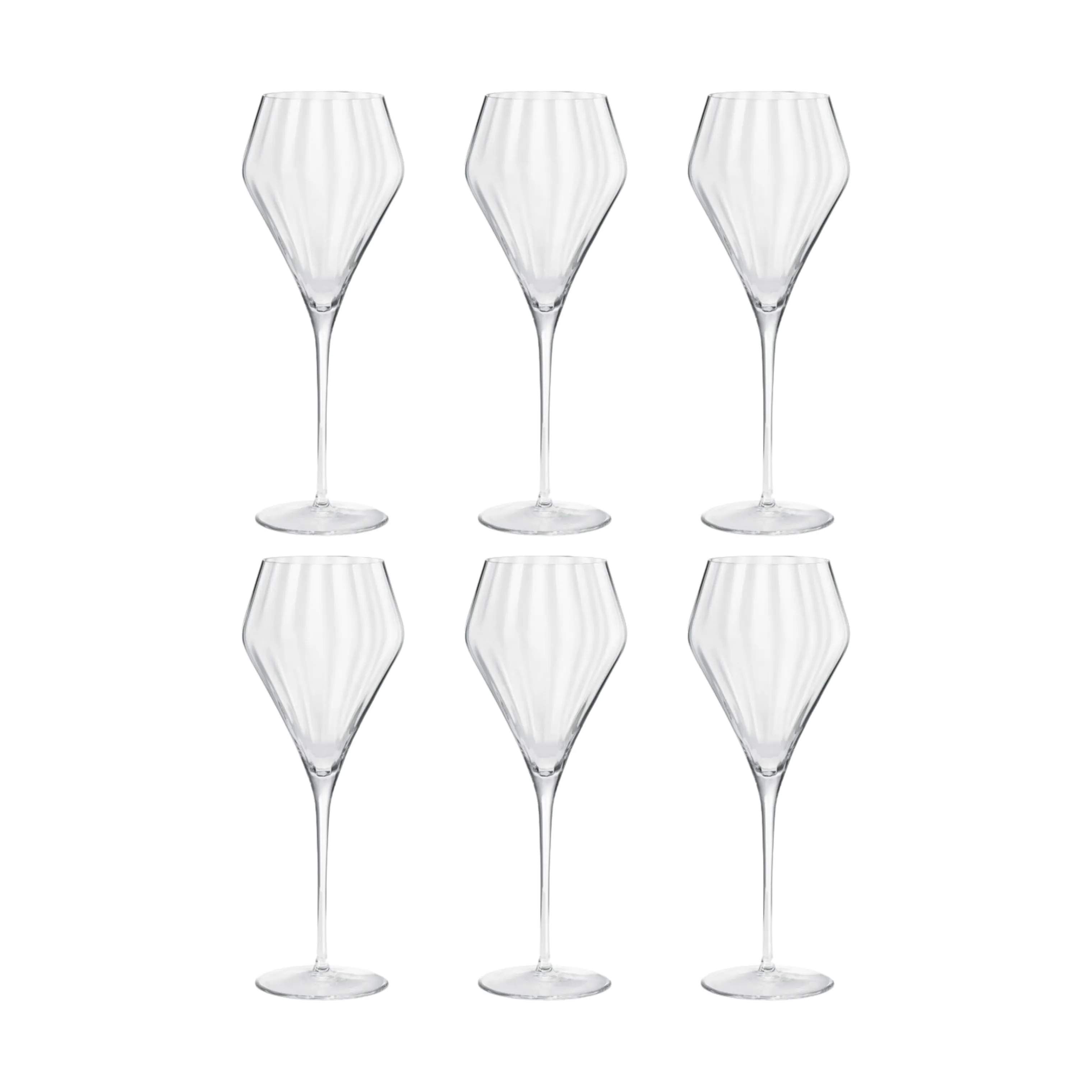 Georg Jensen Champagneglas Bernadotte Champagneglas - 6 stk. i Klar, 1