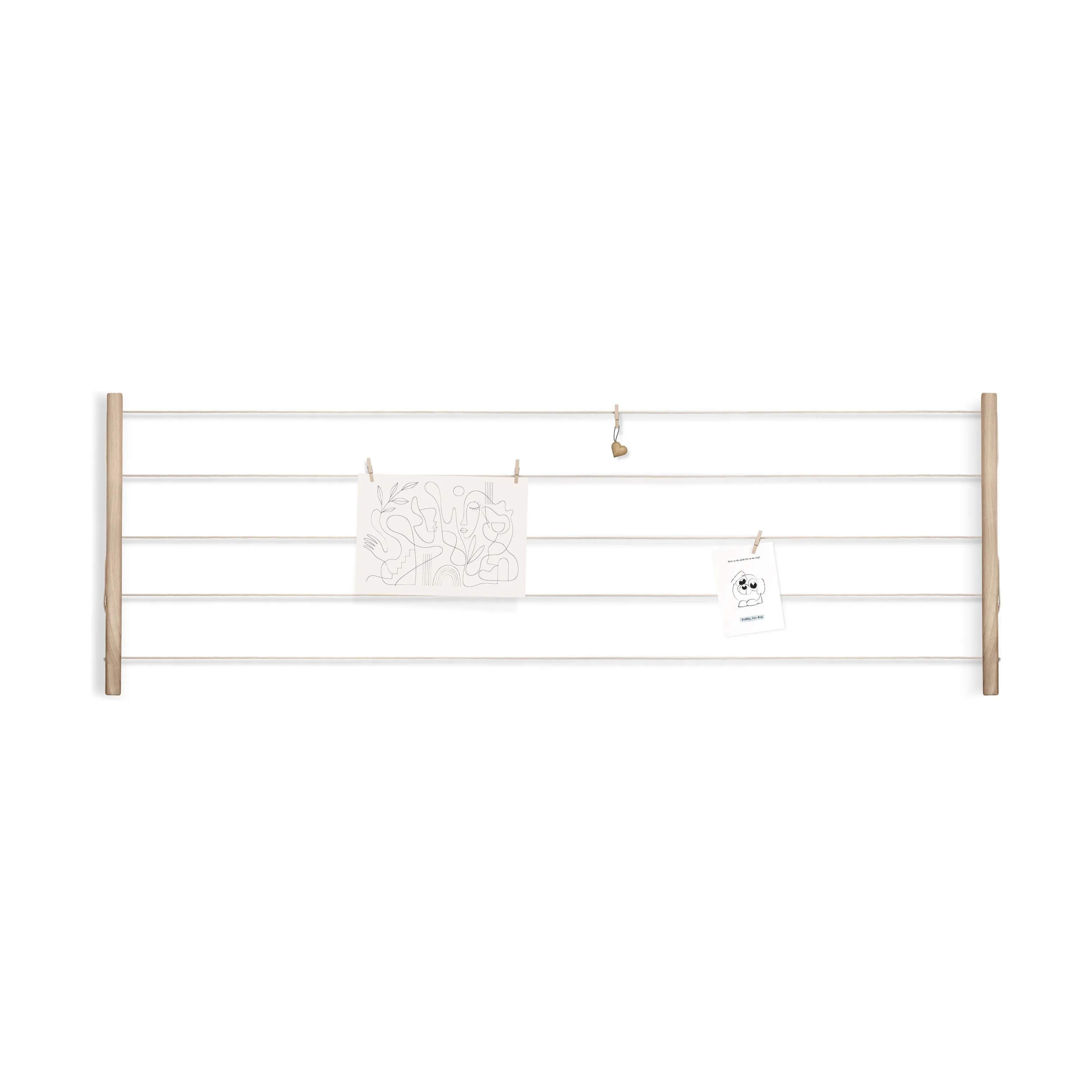 FableWood Billedrammer Memory Line Opslagstavle i B60 x L200 cm, 3