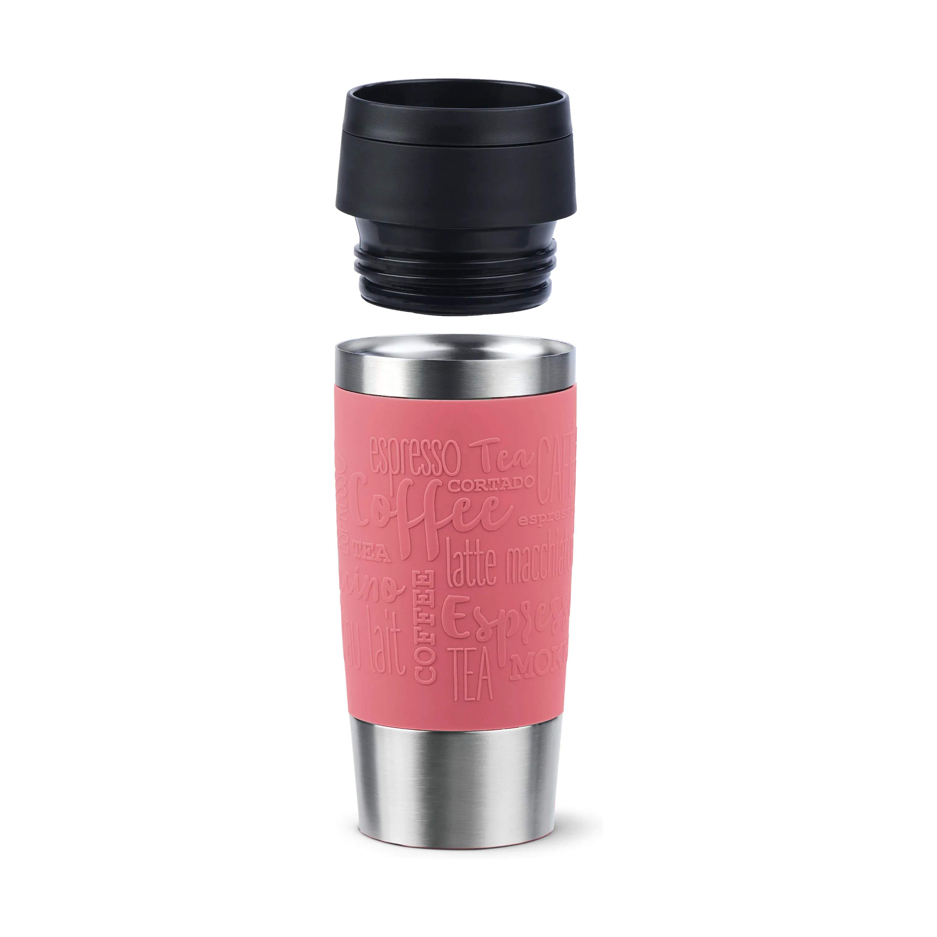Emsa To go kopper To Go To-Go Classic Rejsekrus i Coral, 0.36 L, 4