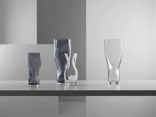 Orrefors Vaser Squeeze Vase i Klar, 23 cm, 2