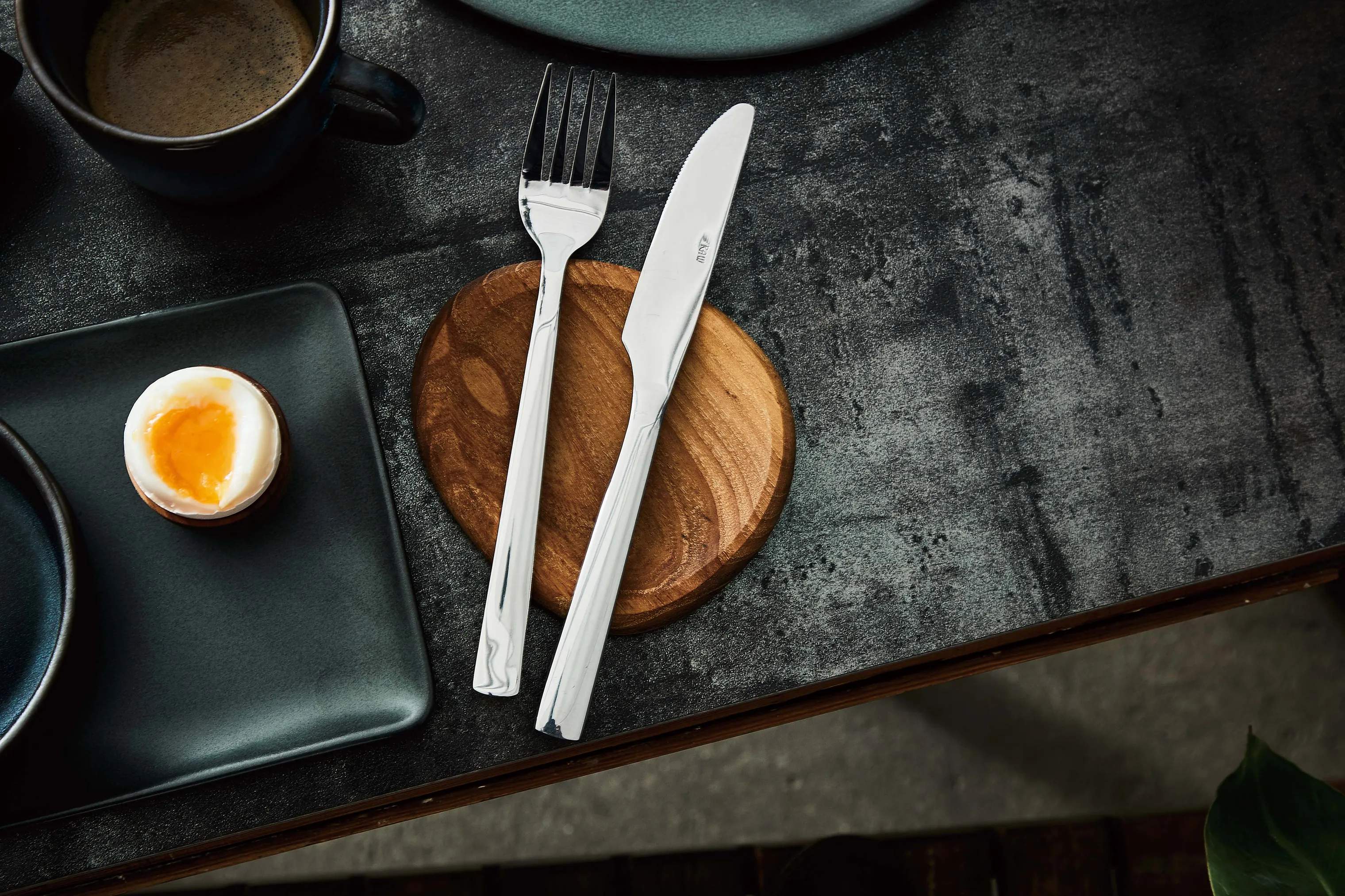 RAW by Aida Bordknive Raw Kniv - 4 stk. i Blank, 2