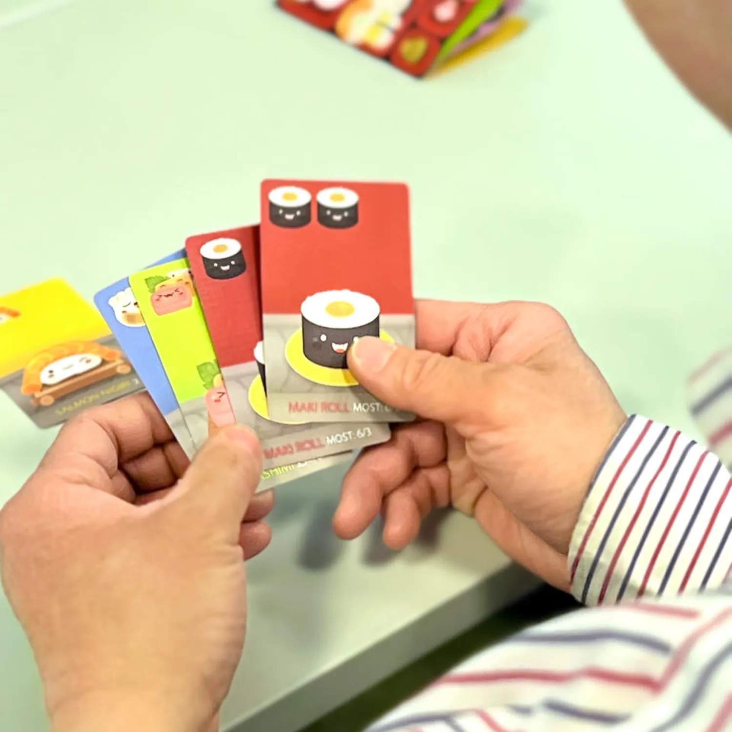 Spilbræt Spil Brætspil - Sushi Go i Multifarvet, 2