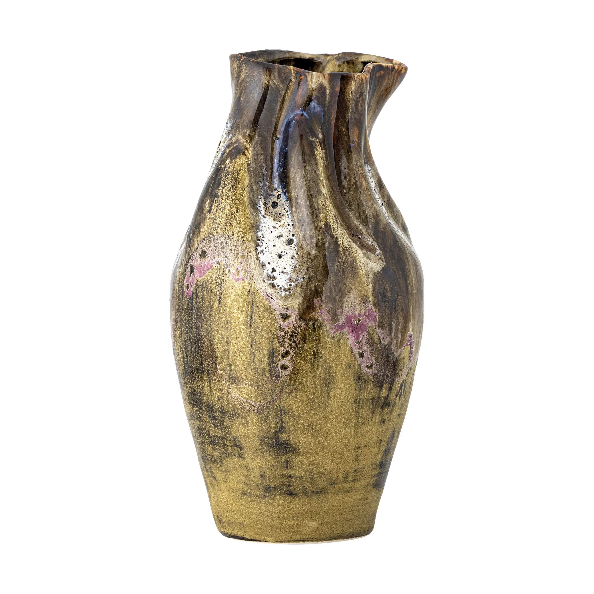 Benoit Vase, brun, large