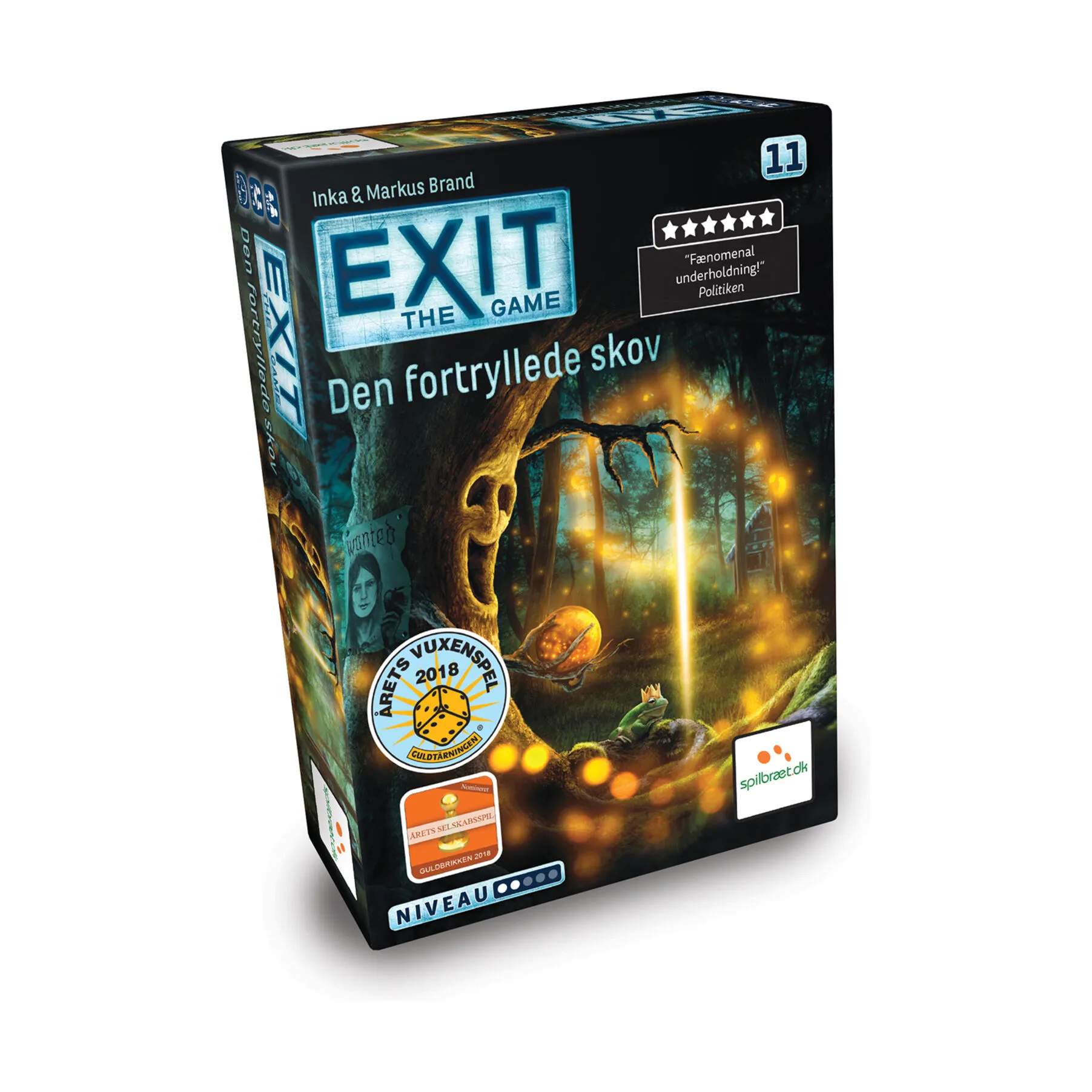Spilbræt Spil Brætspil - Exit 11 - Den Fortryllede Skov i Exit 11, 1