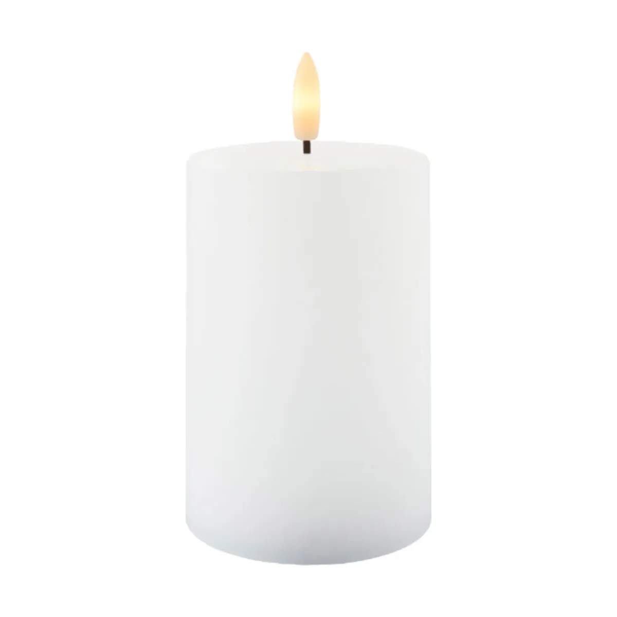 Sirius LED-lys Sille LED Bloklys i Hvid, H12,5 x Ø7,5 cm, 3