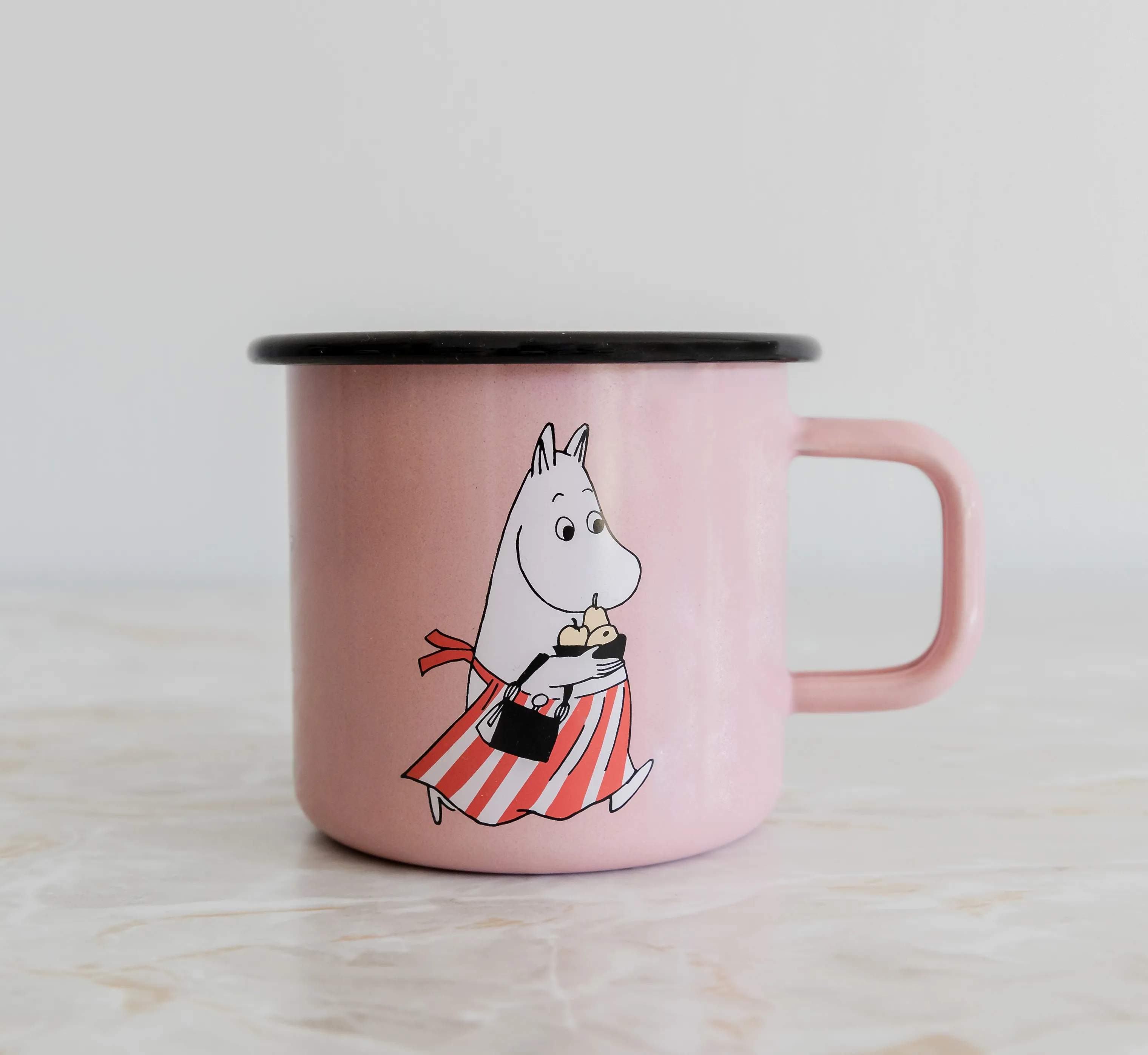 Muurla Krus og kopper med hank Moomin Krus - Moominmamma Retro i Moominmamma Retro , 37 cl, 3