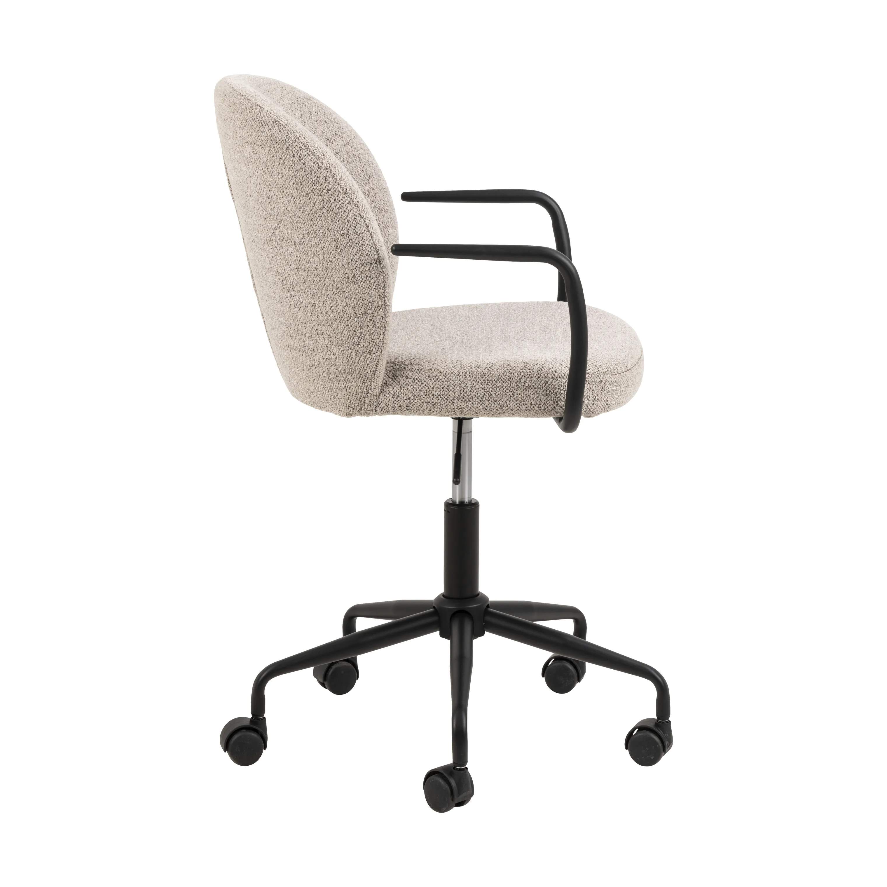 CASA Living Skrivebordsstole Patricia Skrivebordsstol i Beige, 4