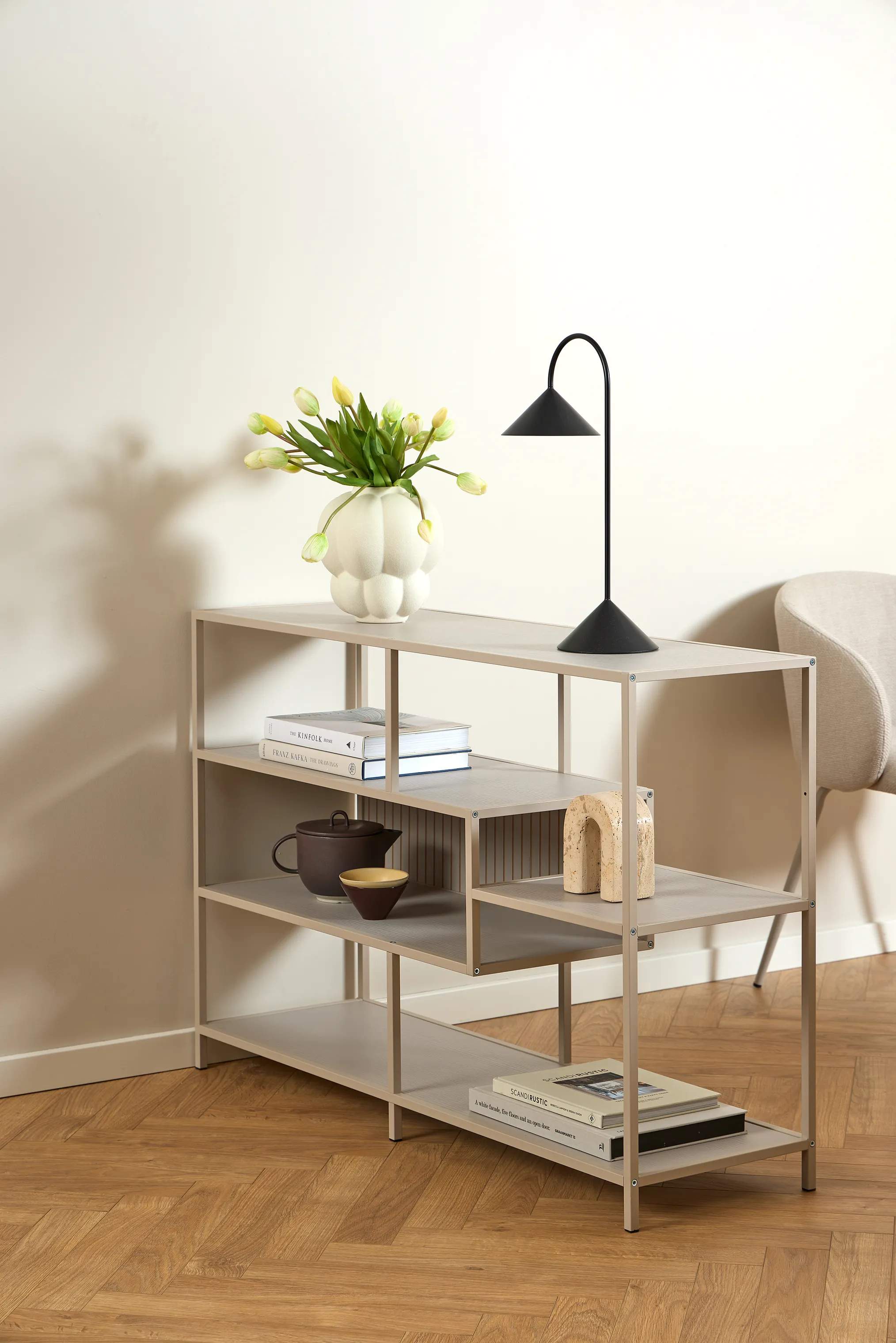 CASA Living Reoler og tilbehør Seaford Reol i Grå, 2