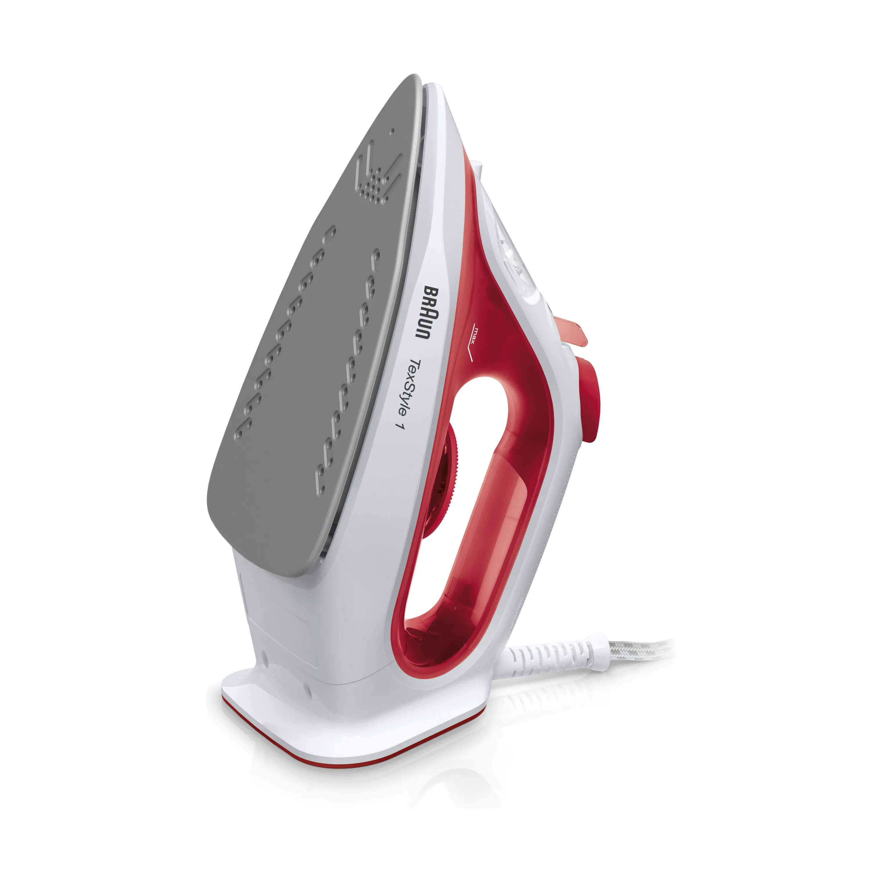 Braun Strygejern Strygejern TexStyle 1 SI1019RD i Rød/Hvid, 3