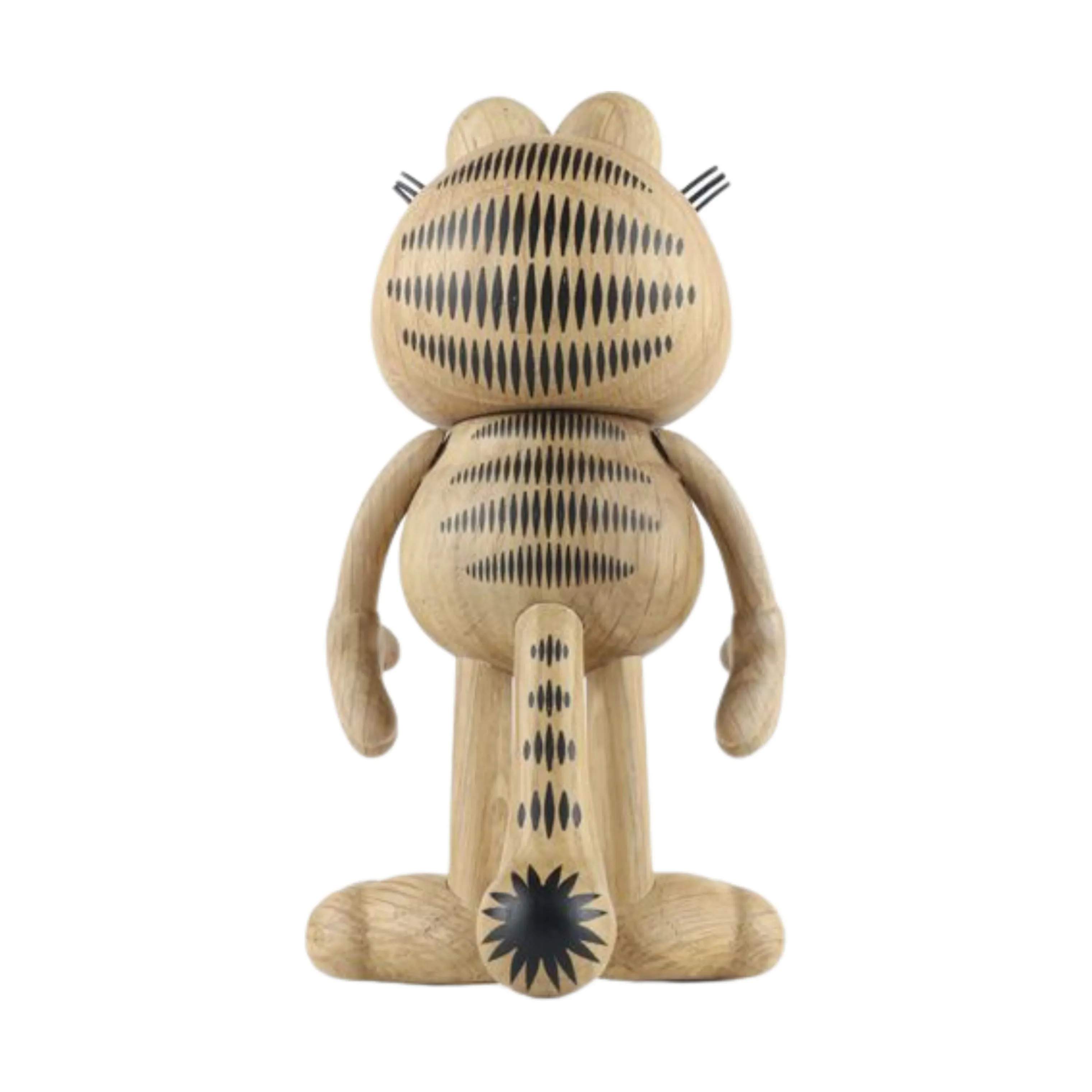 BOYHOOD Dyrefigurer Garfield træfigur i 14 cm, 3