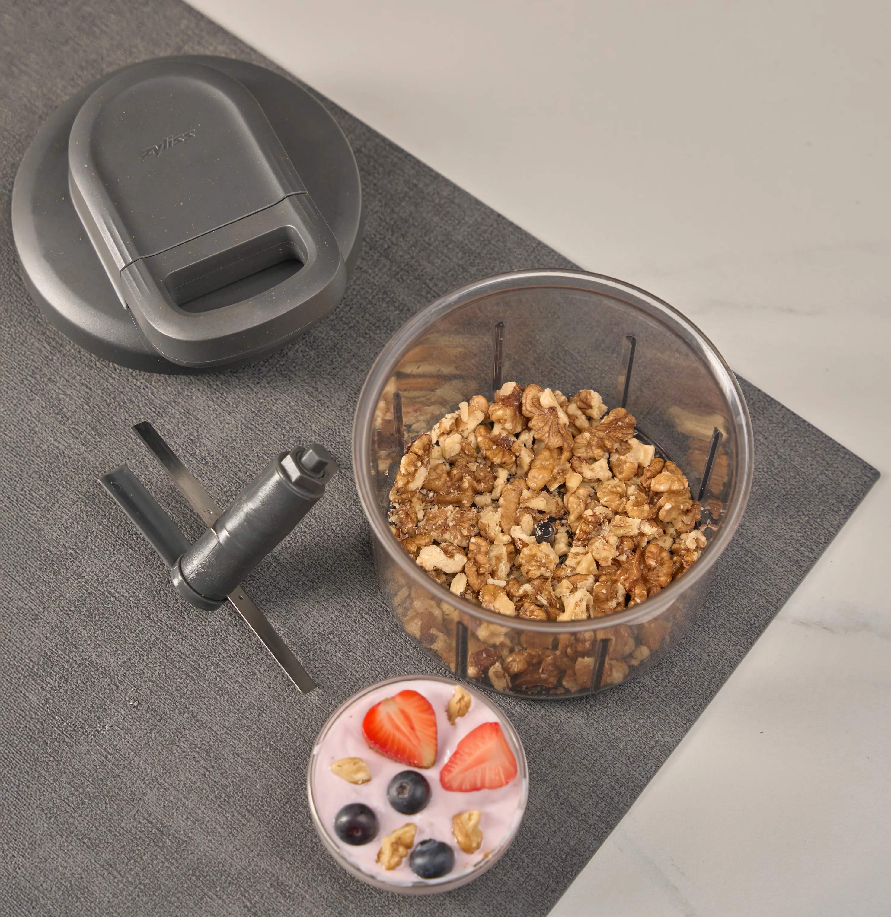 Zyliss Foodprocessorer Easy Pull Foodprocessor i Beluga, 7