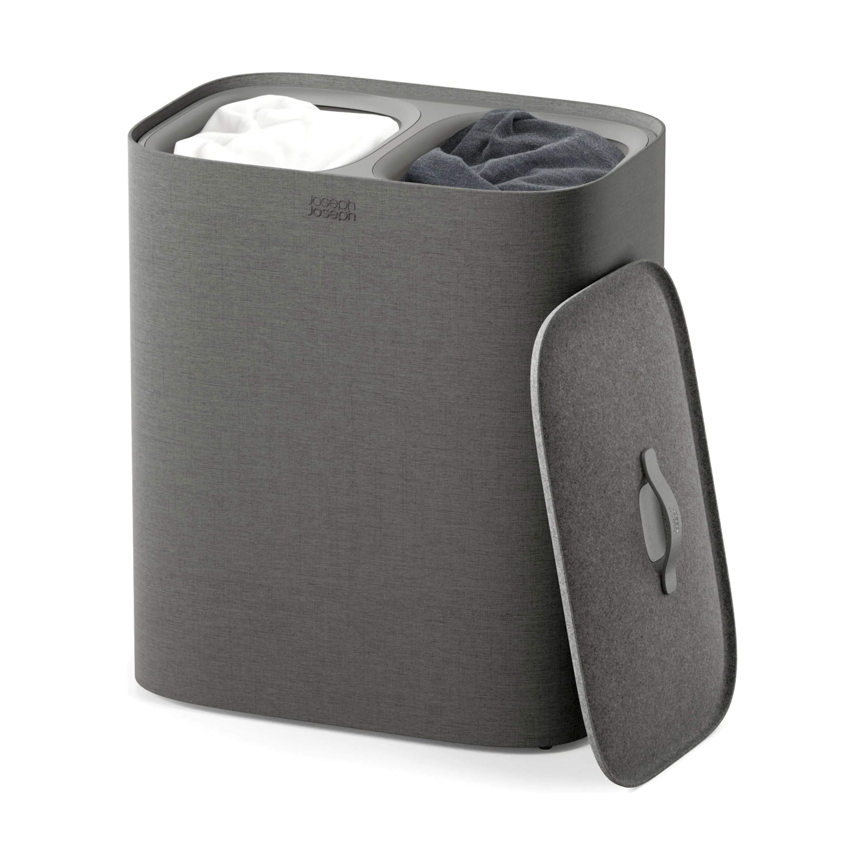 Joseph Joseph Vasketøjskurve Tota II Tota Vaskekurv i Forest Grey, 90 L, 1