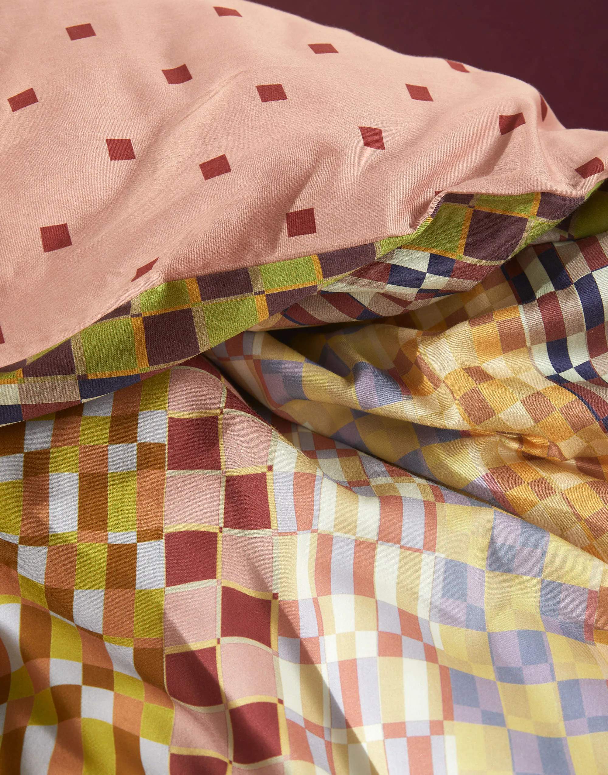 Essenza Sengetøj Stach Sengetøj i Antik pink, B140 x L200 cm, 2