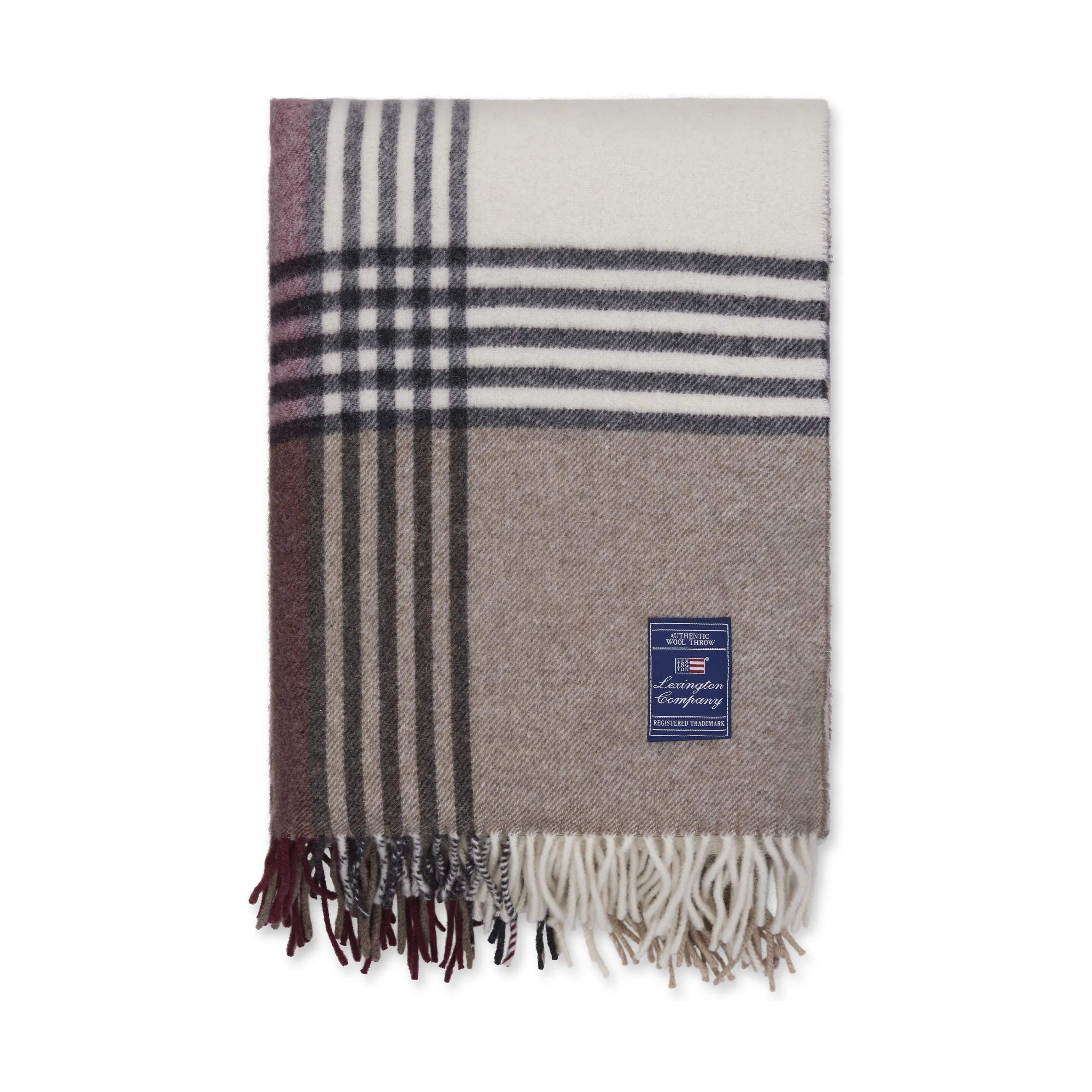 An ode to Fall Plaid, beige/oliven, large