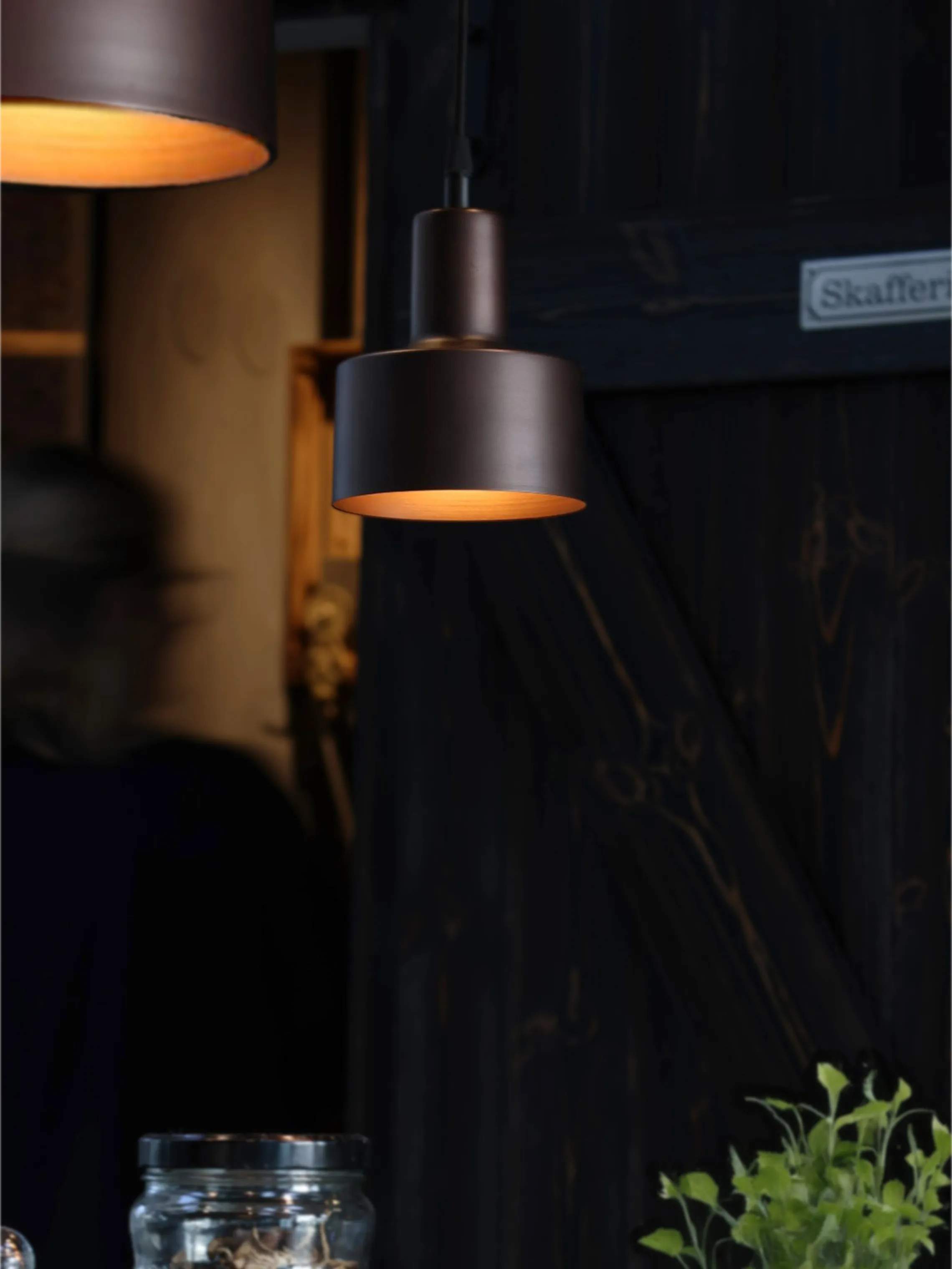 PR Home Pendler Solo Pendel i Antikbrun, 13 cm, 2