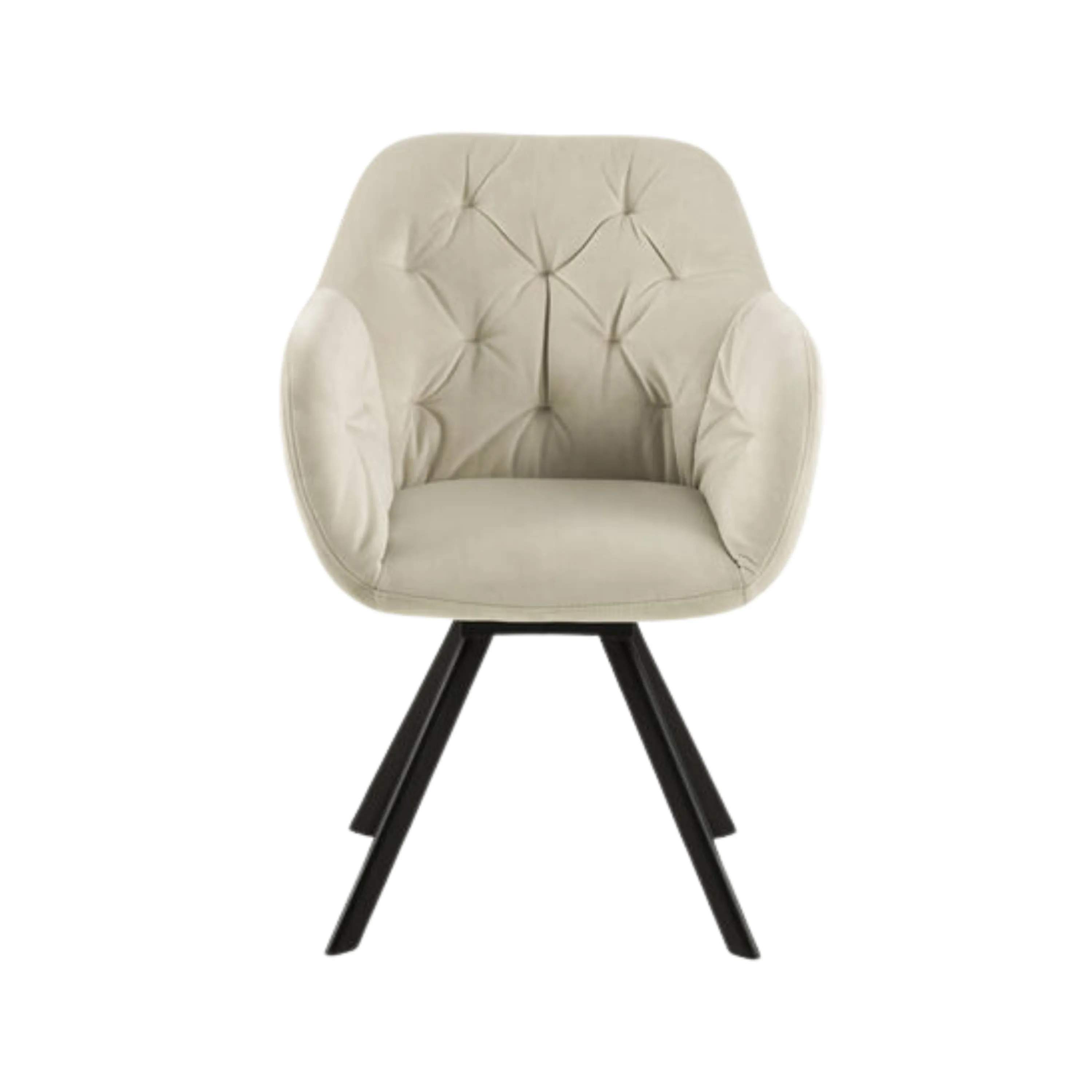 CASA Living Spisebordsstole Lola Spisebordsstol i Sandfarve, 1