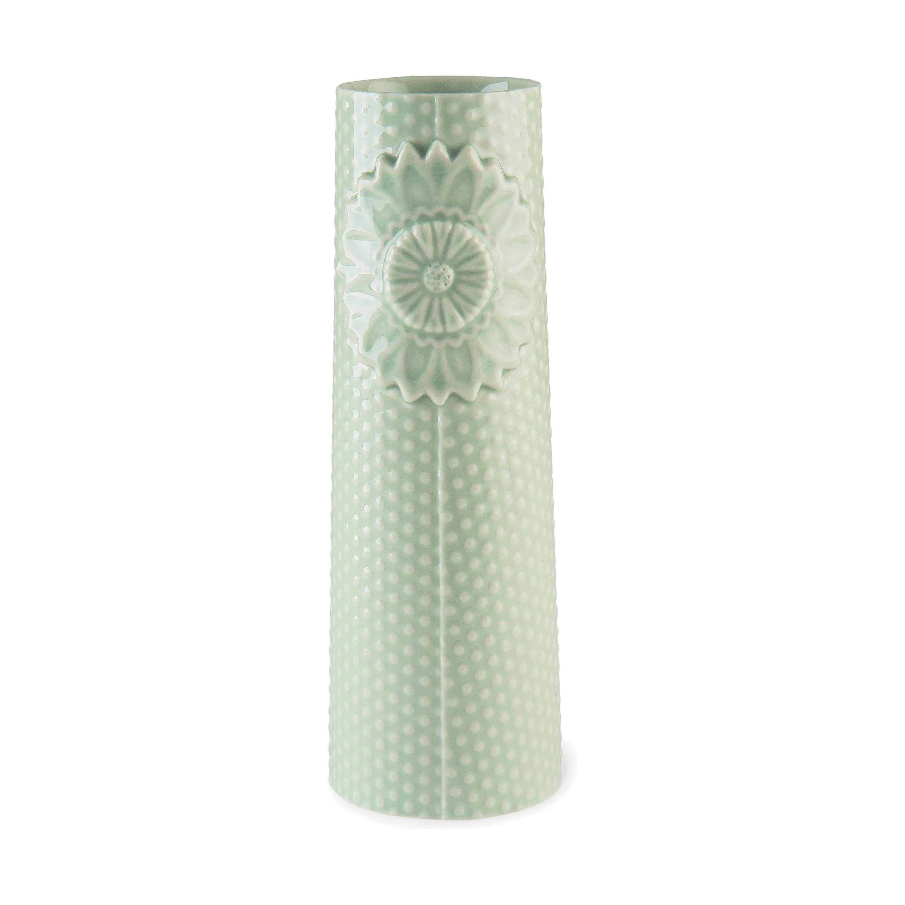 Pipanella Dot Vase, celadon, large