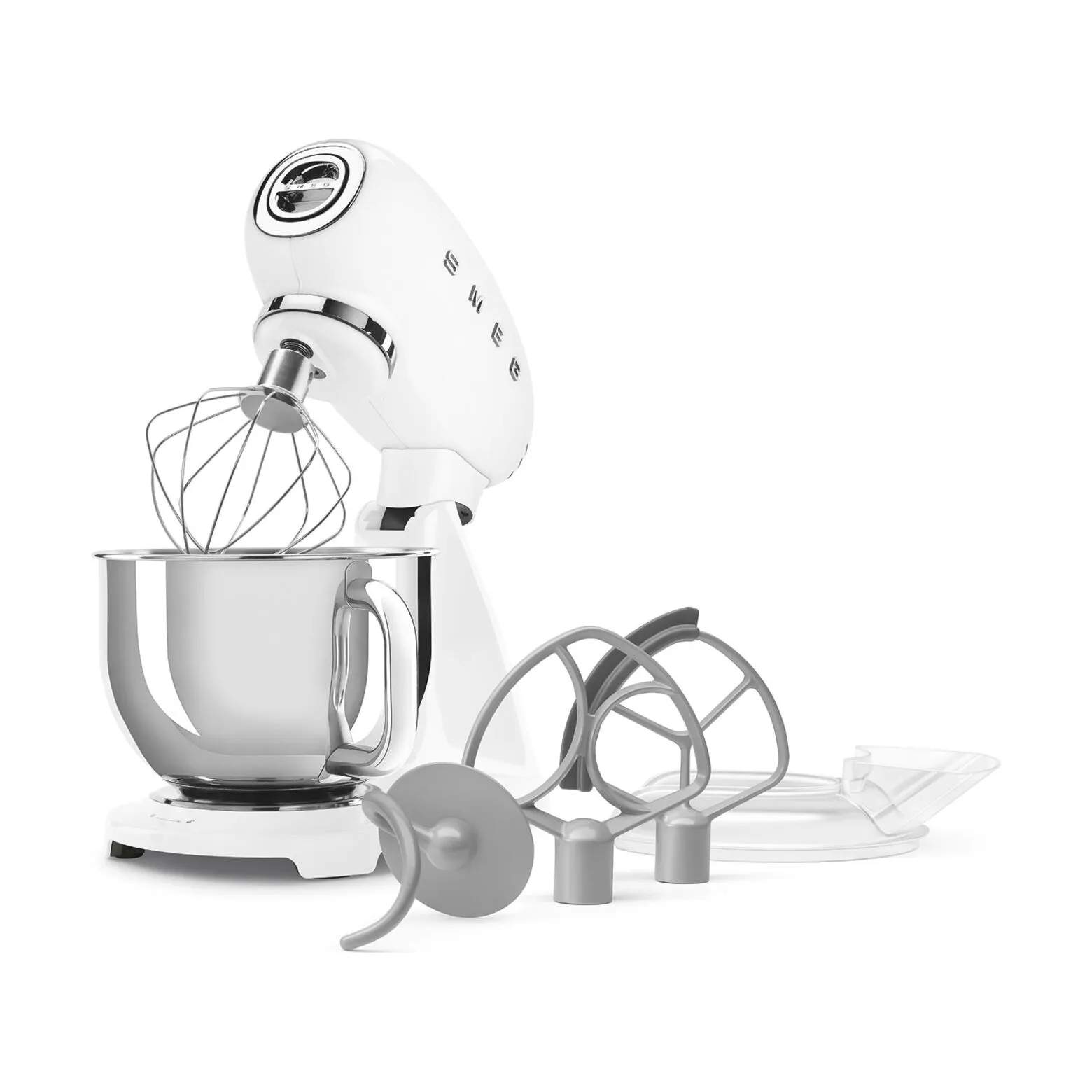 Smeg Røremaskiner 50's style Køkkenmaskine SMF05WHEU i hvid, 4