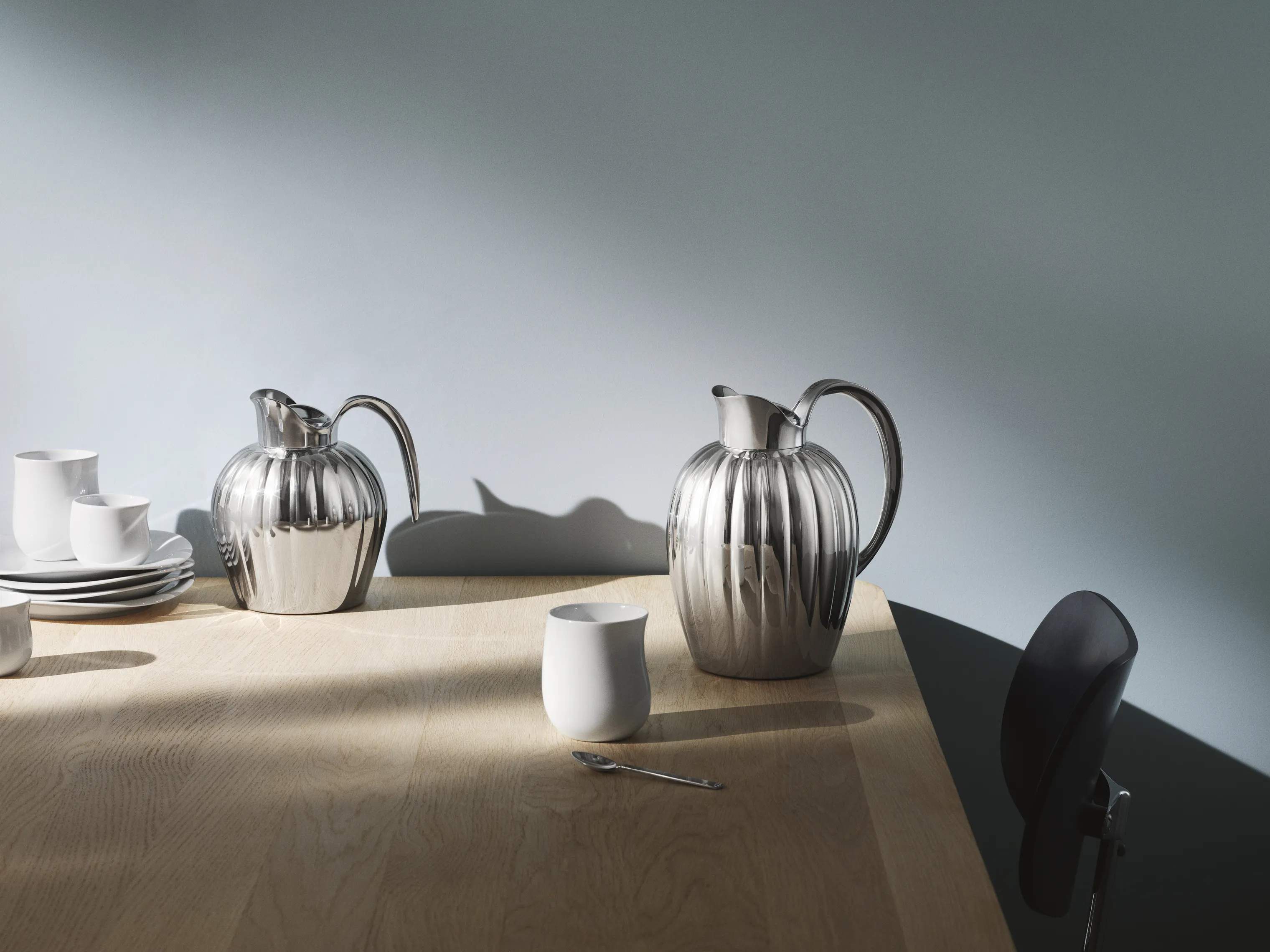 Georg Jensen Termokander Bernadotte Termokande i Sølvfarvet, 0.8 L, 2