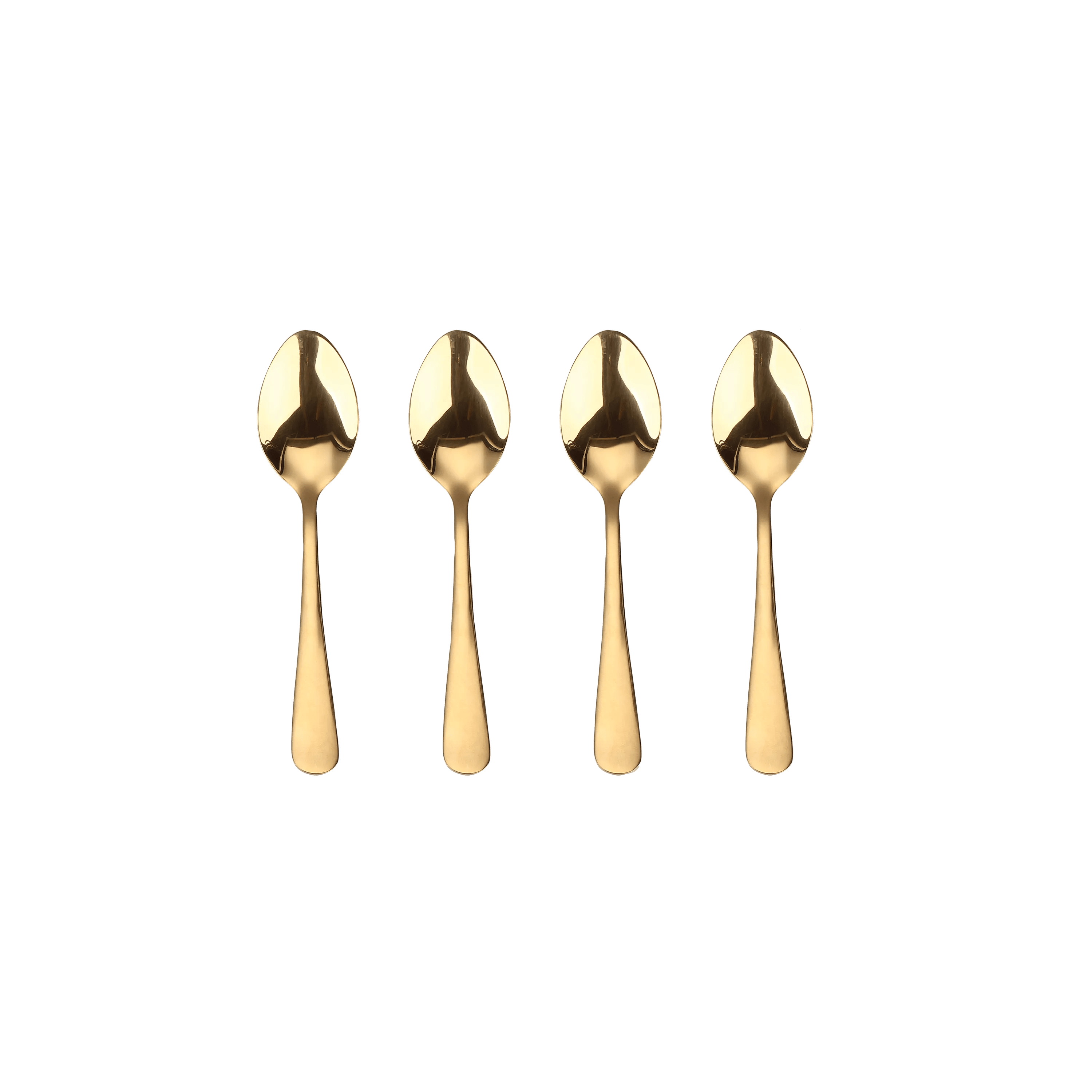 Aida Kaffe- og teskeer Atelier Kaffeske - 4 stk. i Guld, 1