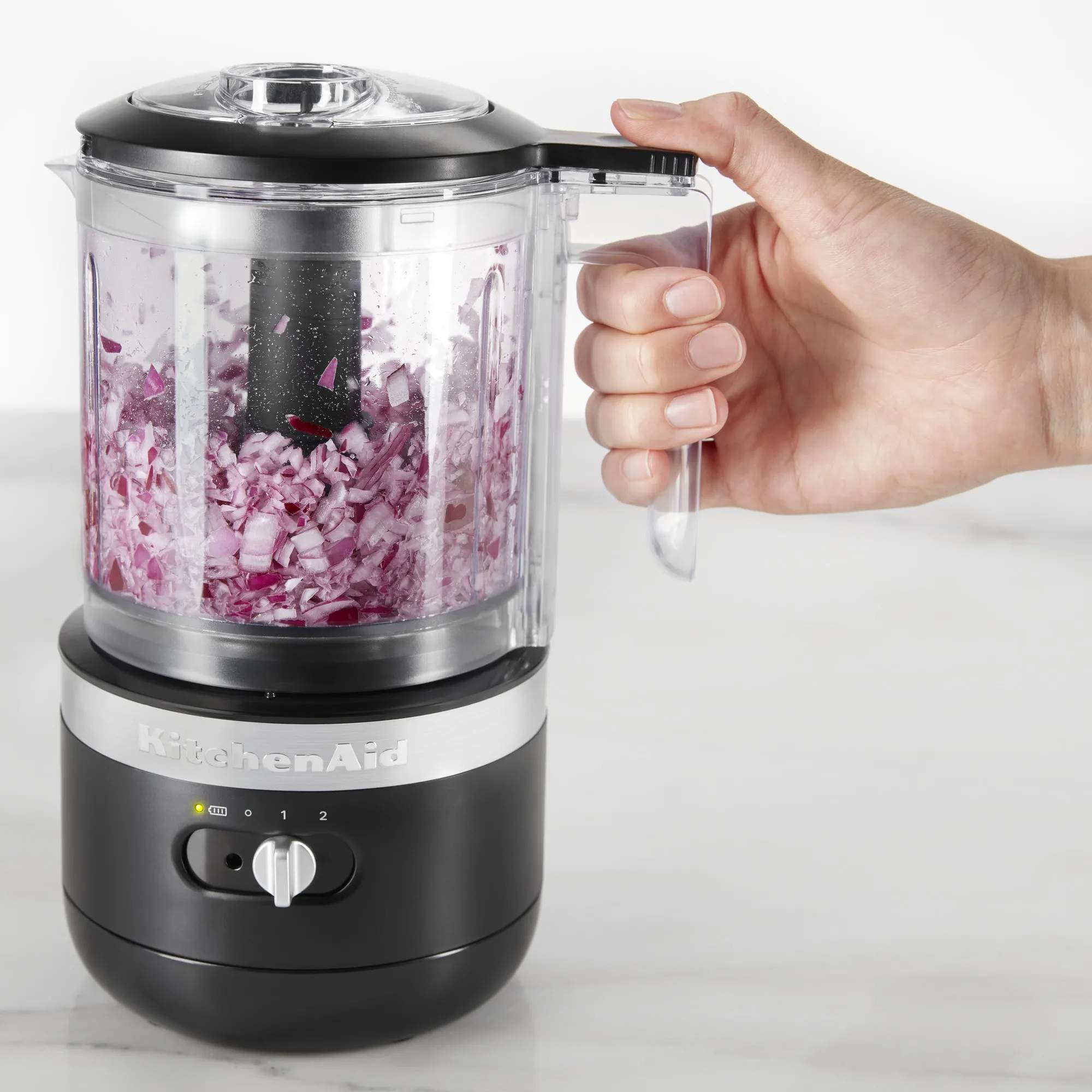 KitchenAid Foodprocessorer Cordless Ledningsfri Foodprocessor 519EBM i Mat sort, 2