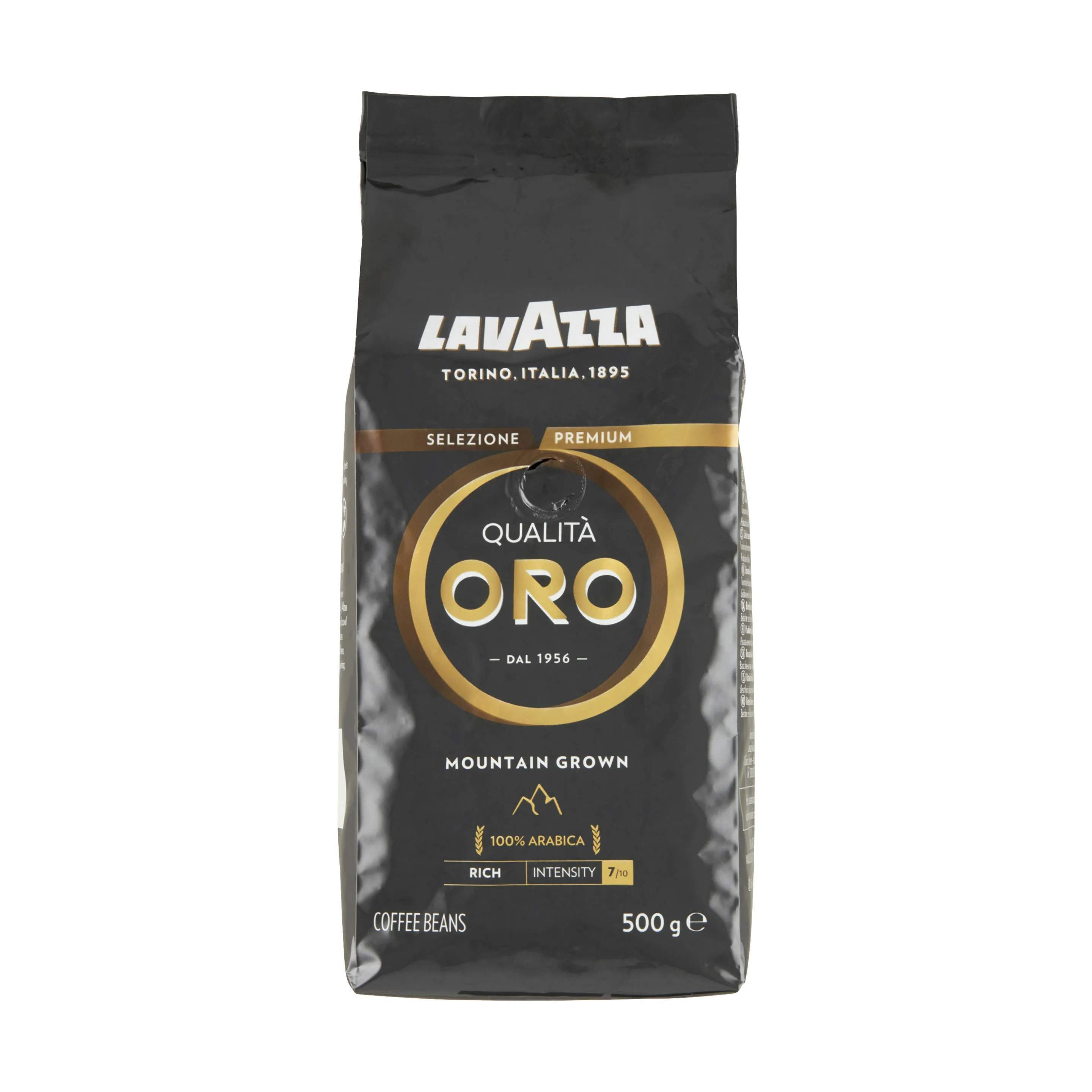 Lavazza kaffe Oro Mountain Grown Helbønner