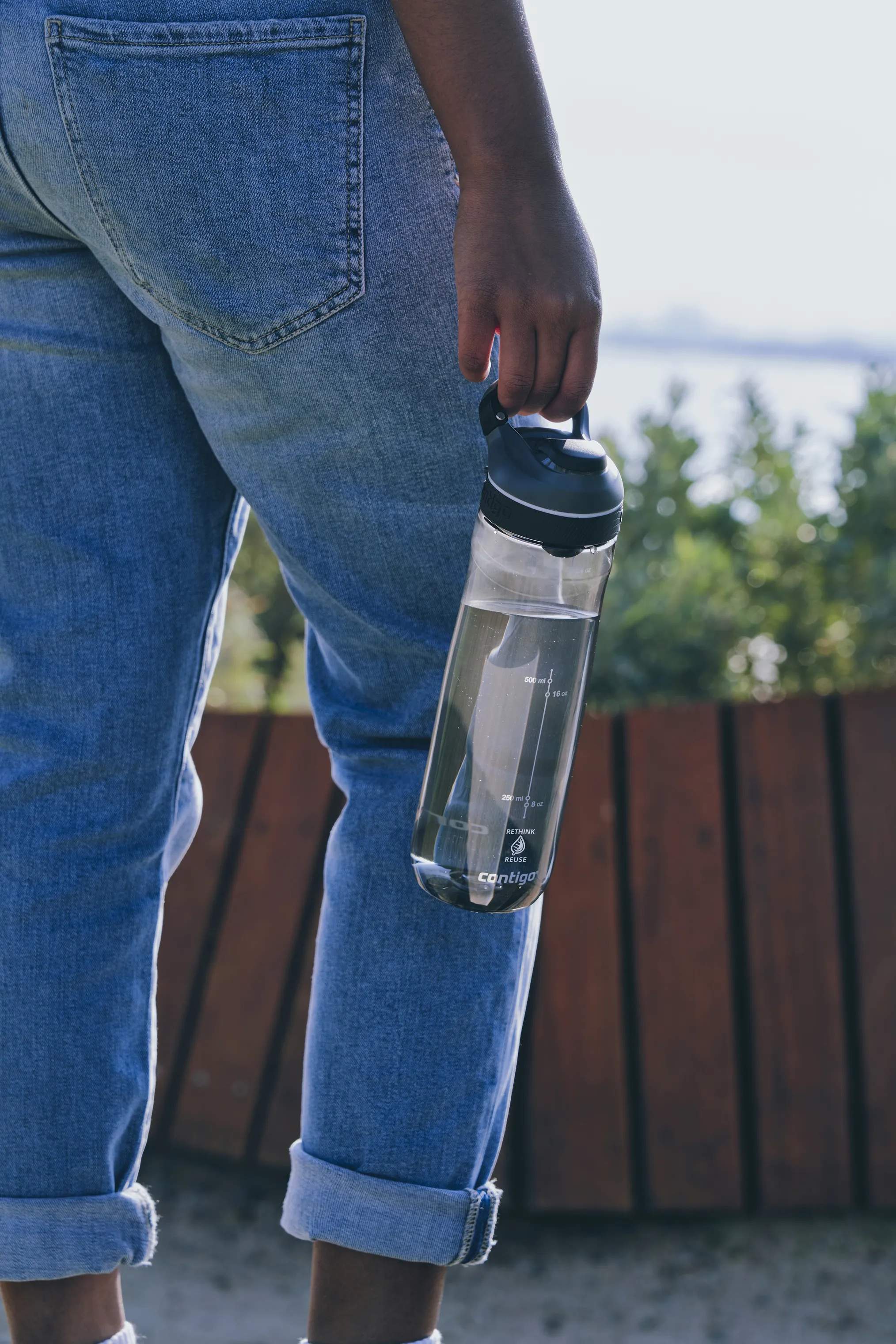Contigo Drikkedunke Cortland Drikkeflaske i Smoke, 6