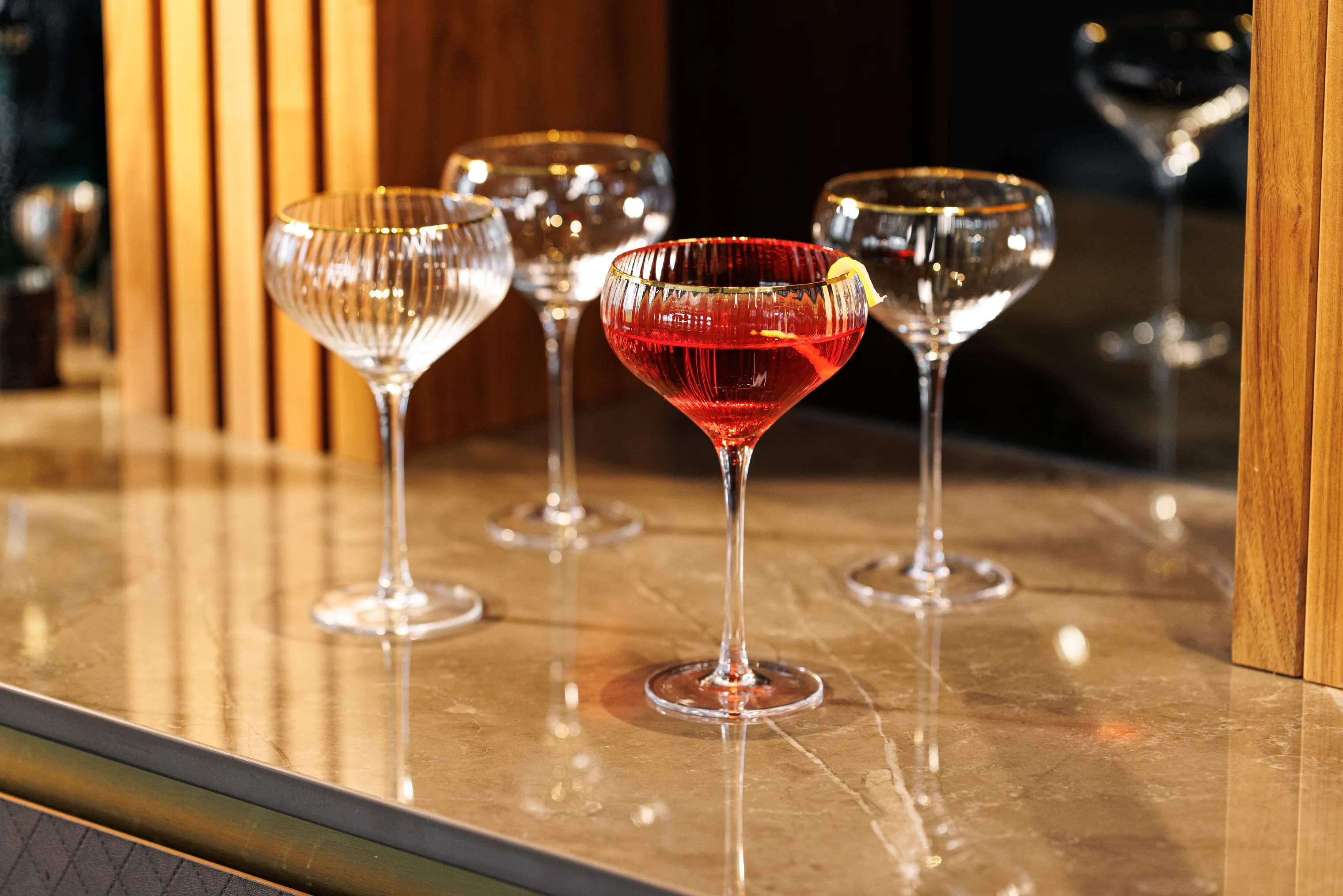 Mikasa Cocktailglas Sorrento Coupeglas - 4 stk. i Klar, 3