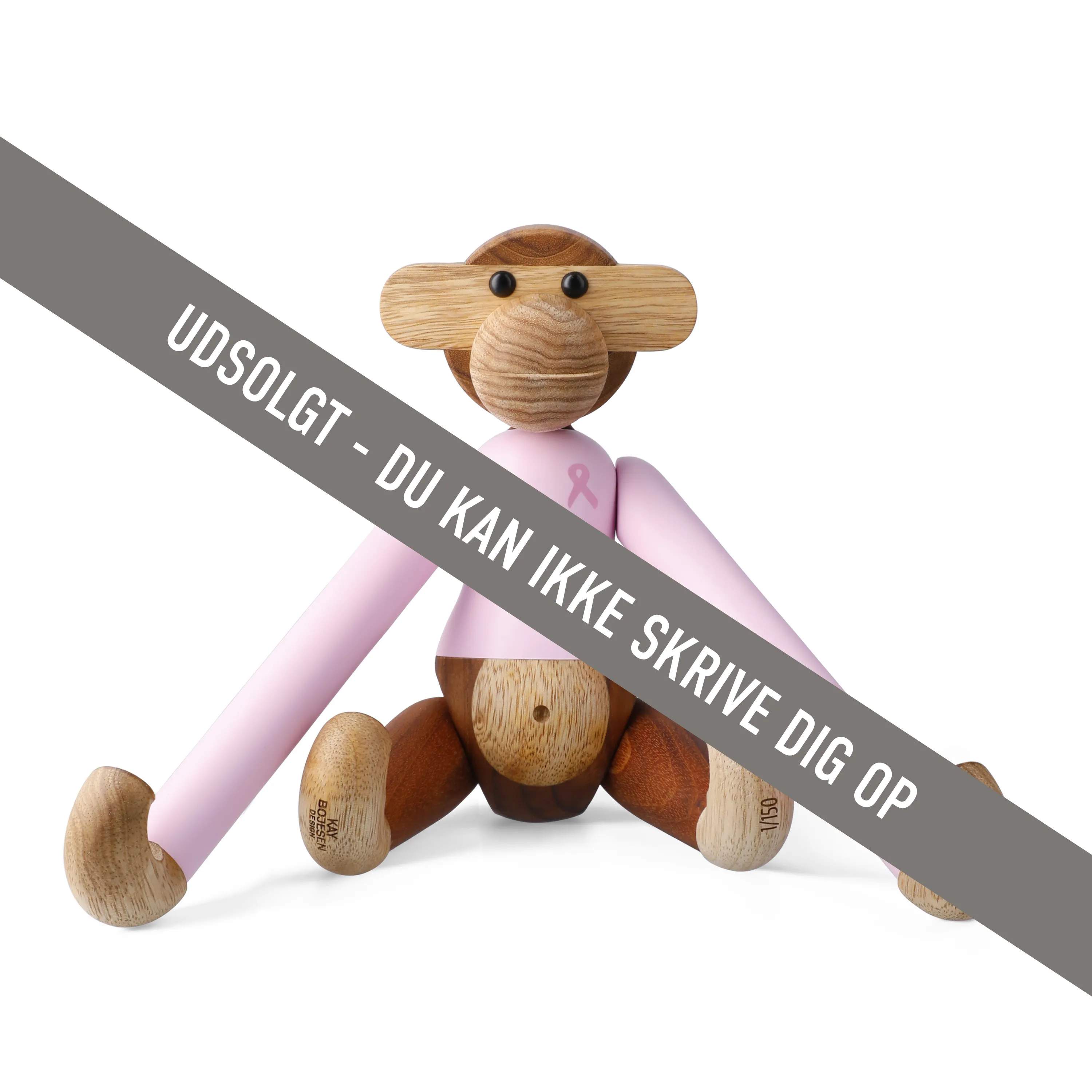 Kay Bojesen Dyrefigurer Monkey Abe x Støt brysterne - Mellem i 27 cm, 1