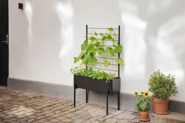 Eva Solo Altankasser Simply Grow Plantekasse i Sort, 2