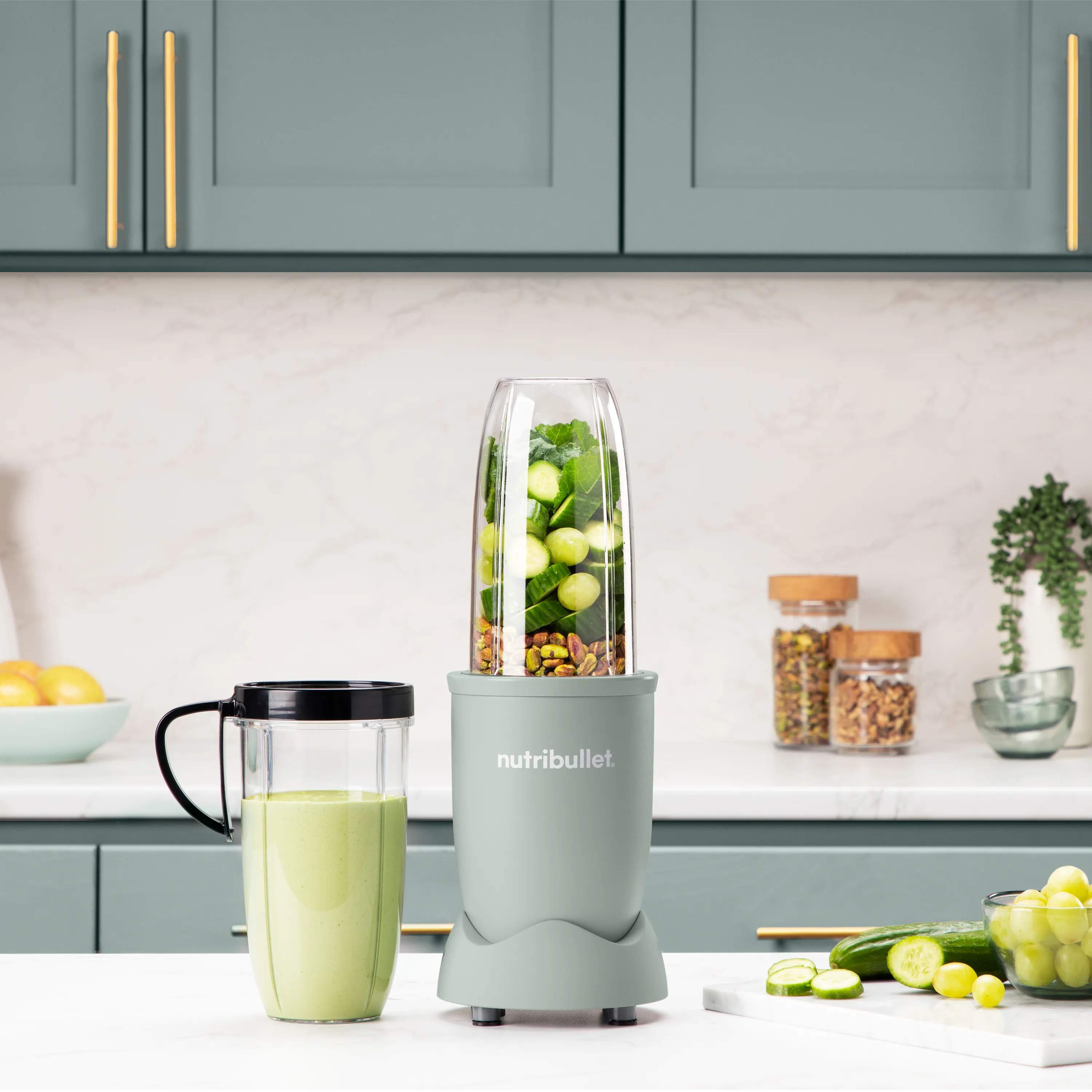 Nutribullet Smoothieblendere Pro 900 Smoothieblender NB907MAJD i Mat mint grøn, 4